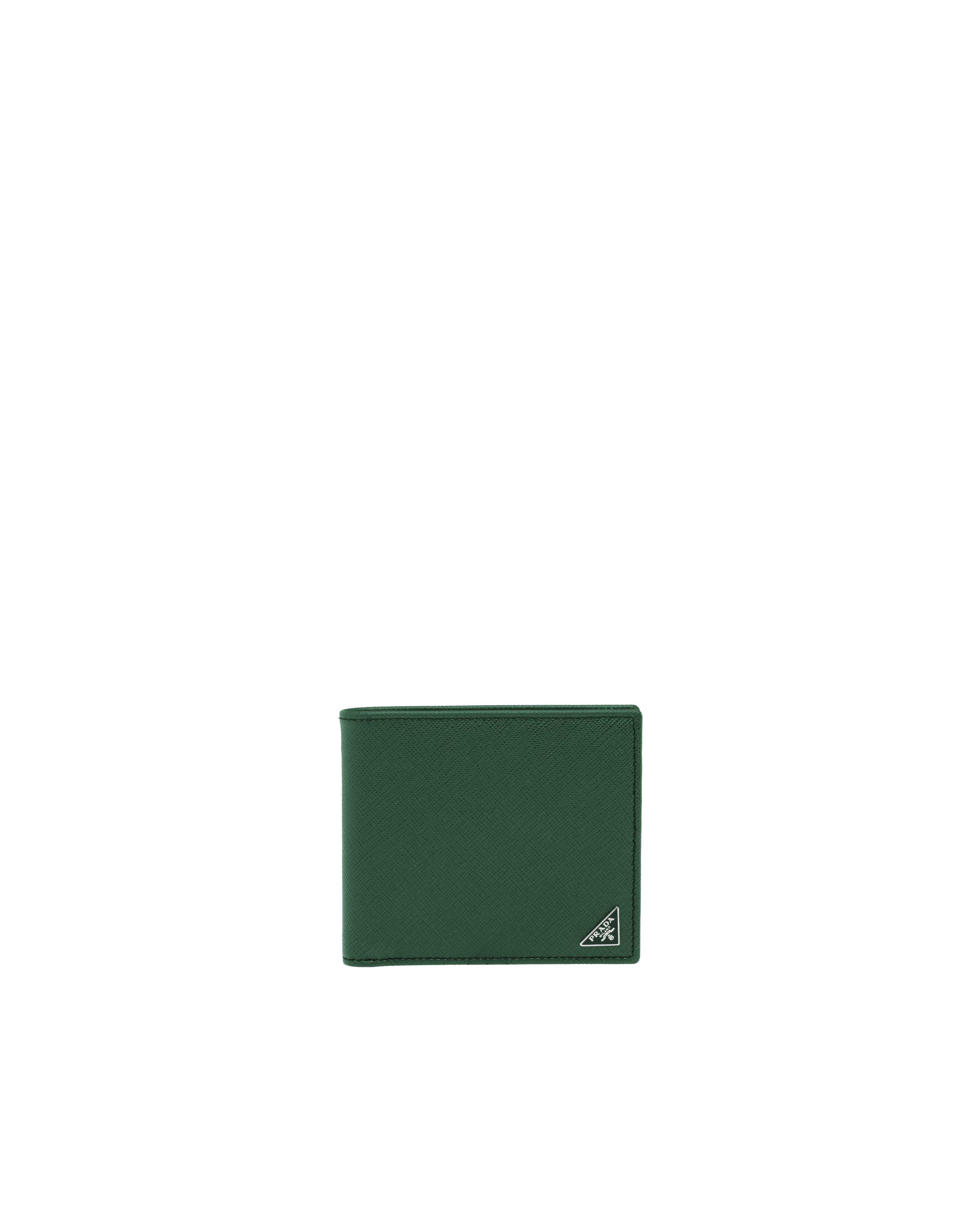 prada green wallet