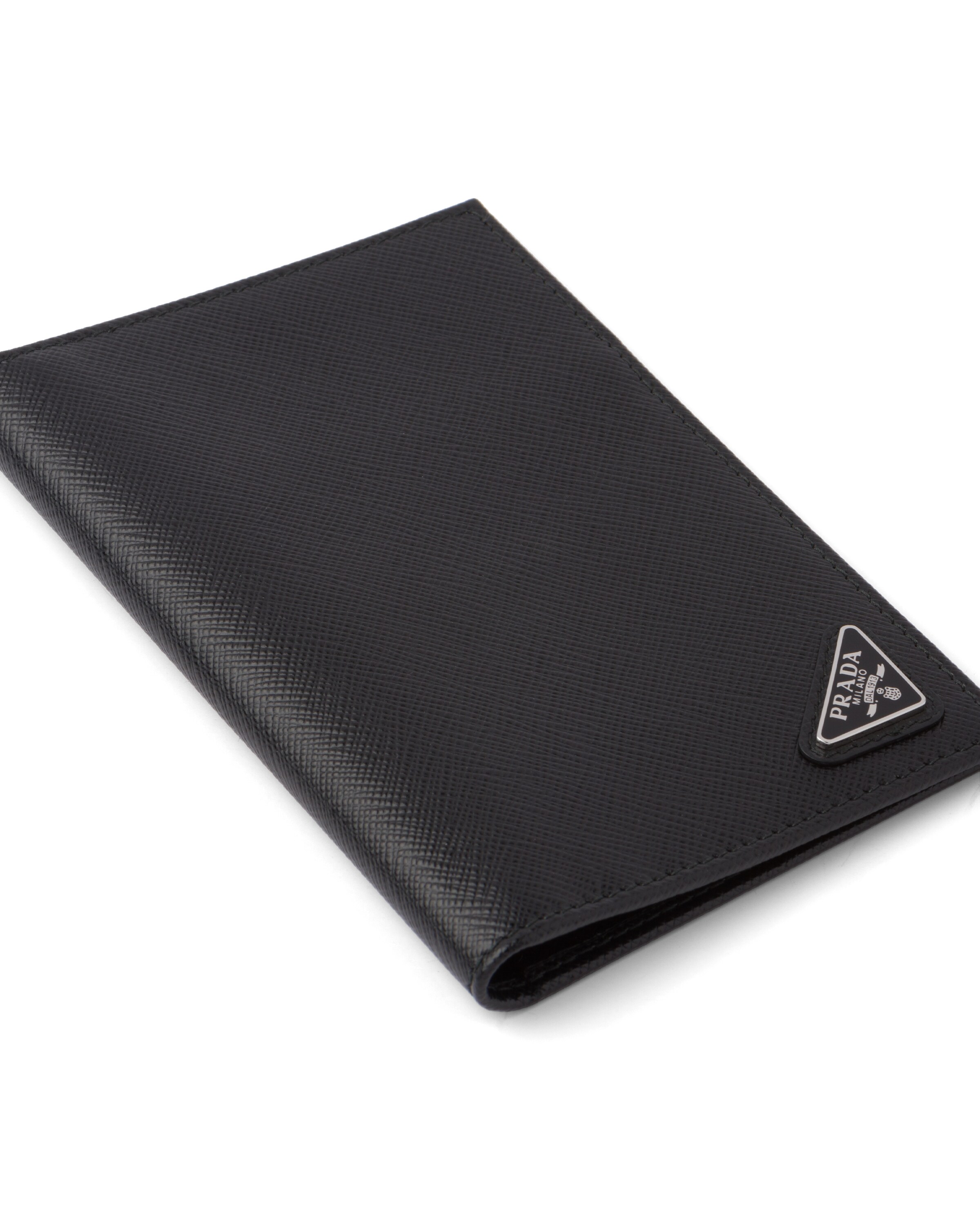 Prada mens passport holder clearance