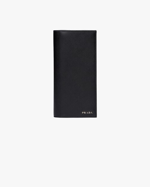 prada leather wallet