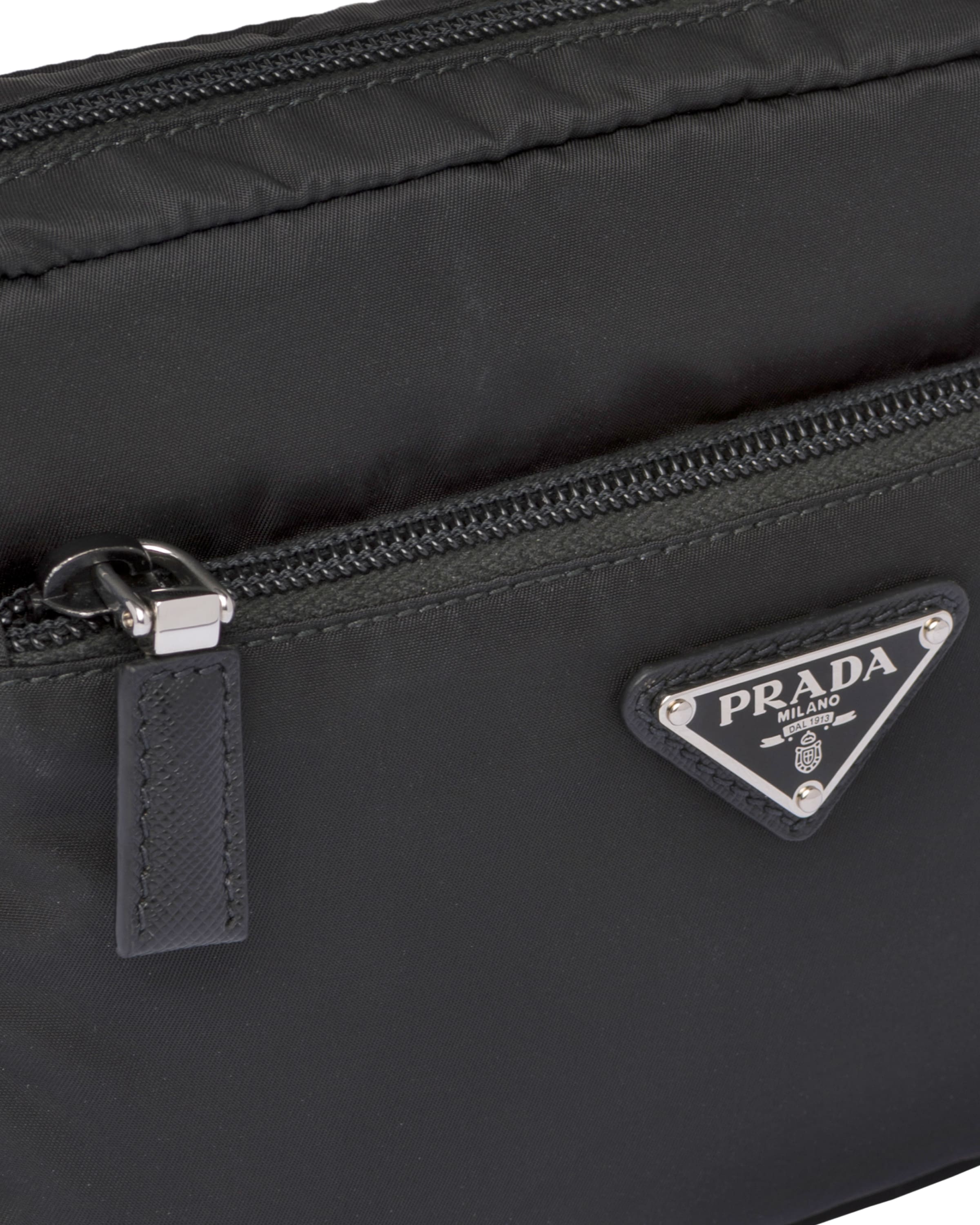 Black Nylon Pouch Prada