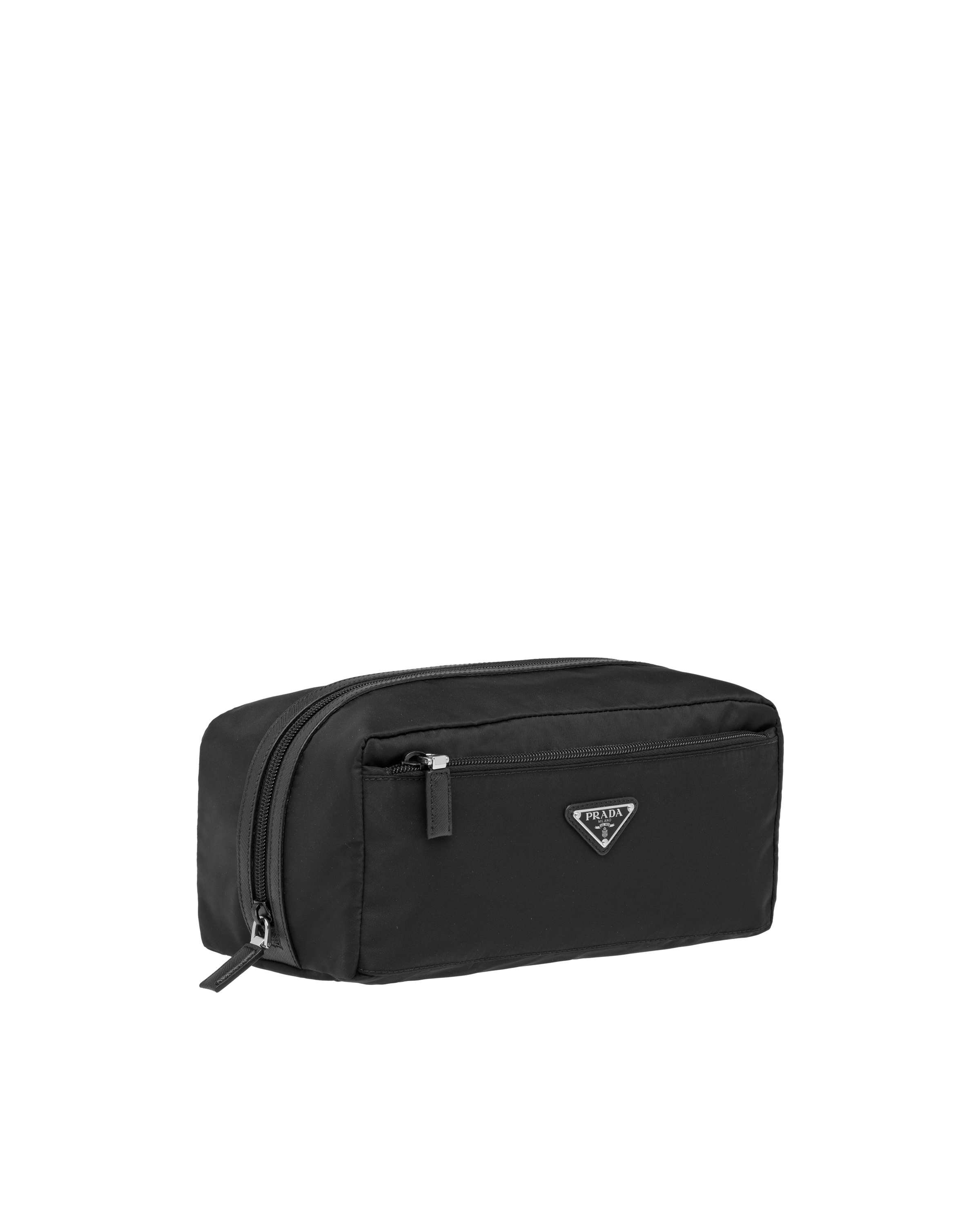 Saffiano leather travel pouch | Prada