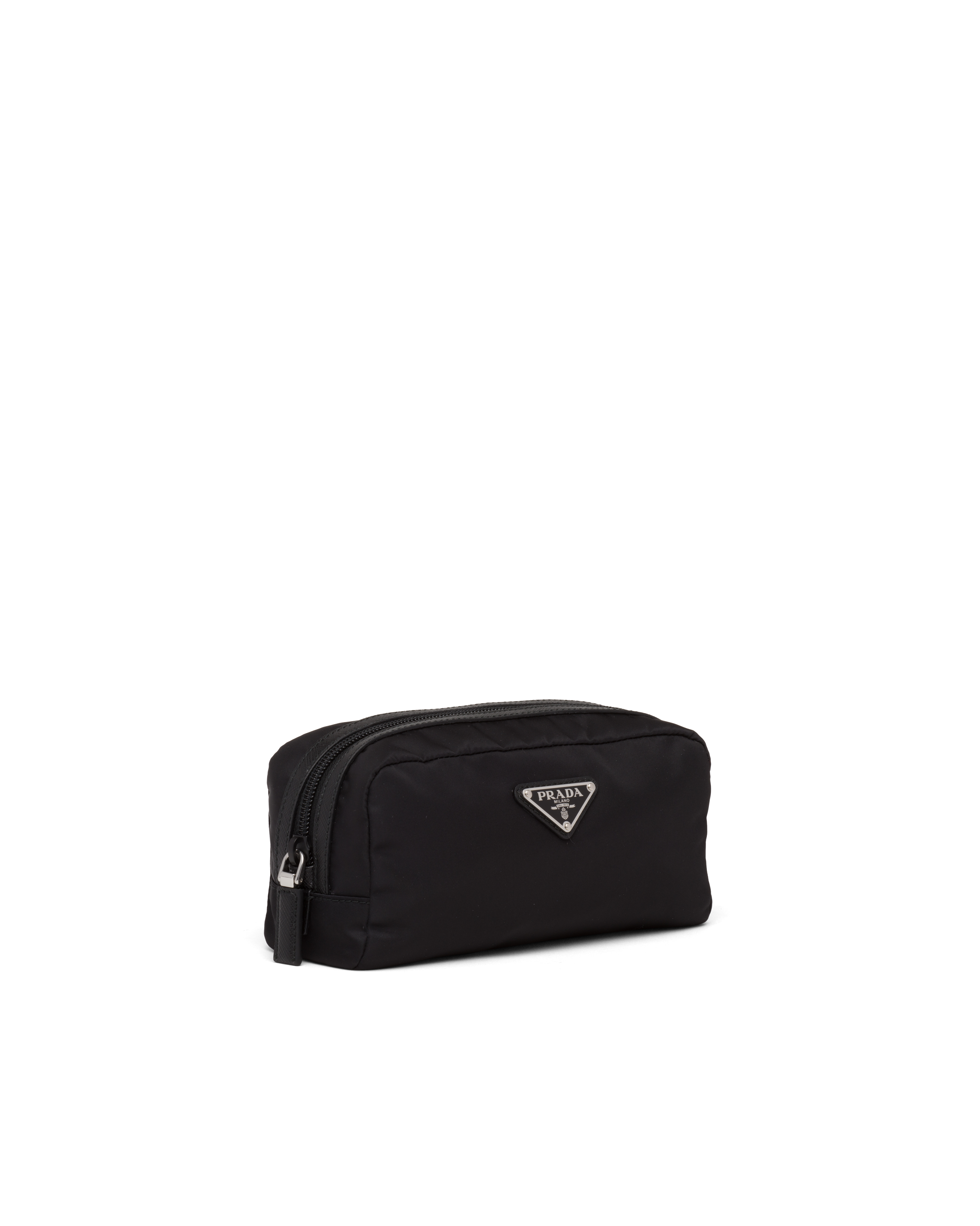 Black Re-Nylon and Saffiano necessaire | Prada