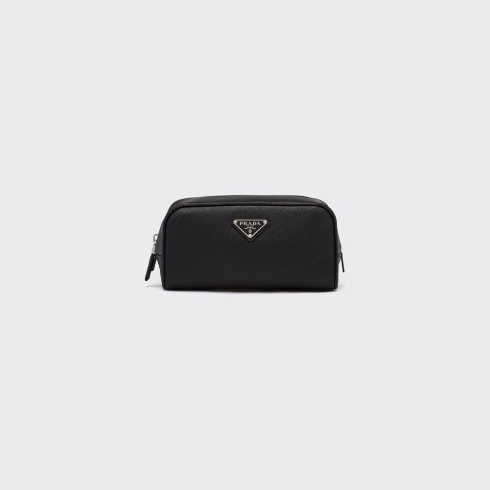 Prada Saffiano 皮革洗漱包 1