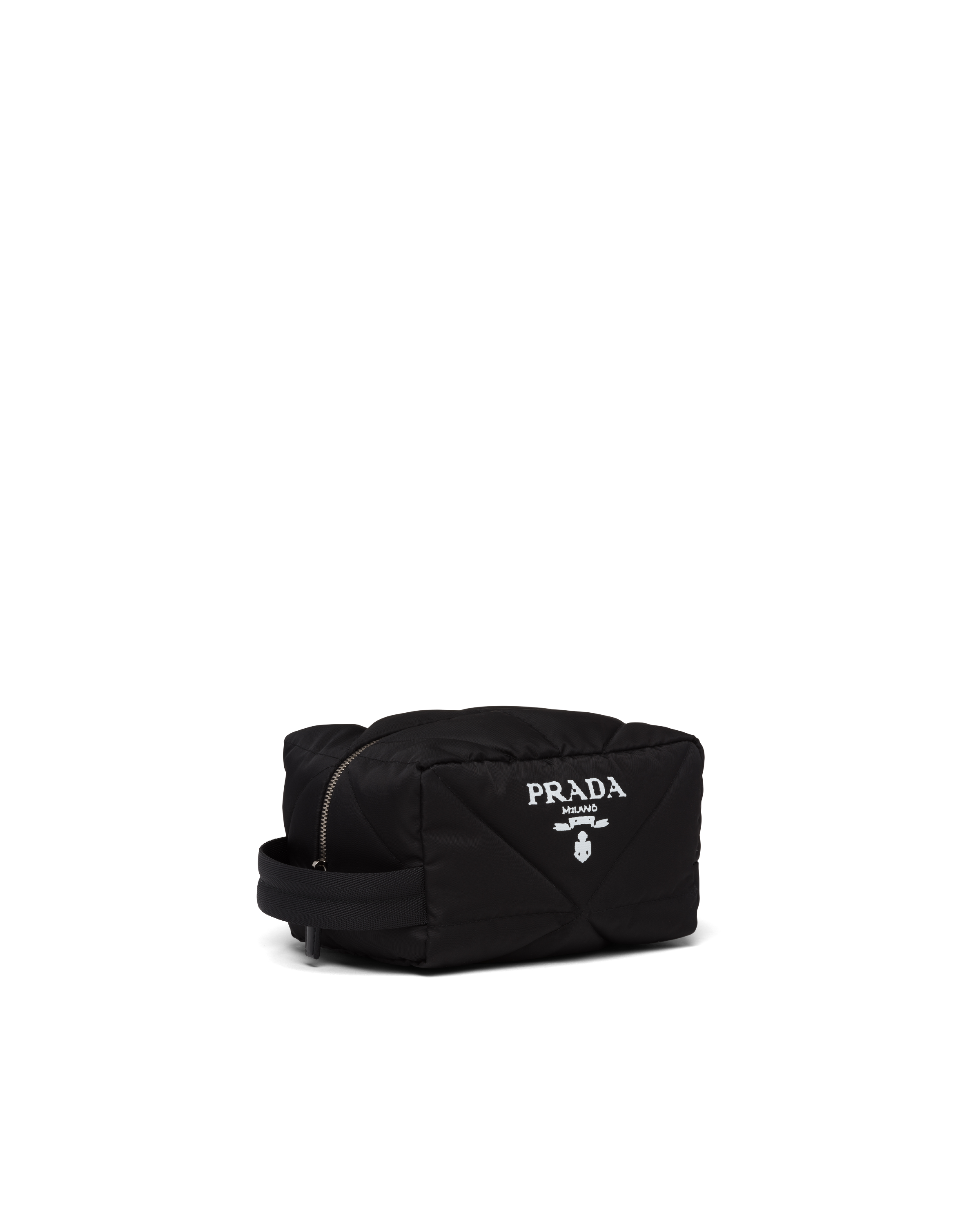 Black ReNylon travel pouch Prada