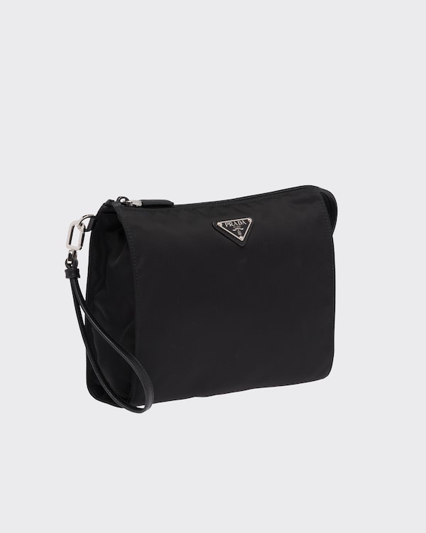 Re-Nylon xサフィアーノレザー ネセセール Re-Nylon xサフィアーノレザー ネセセール