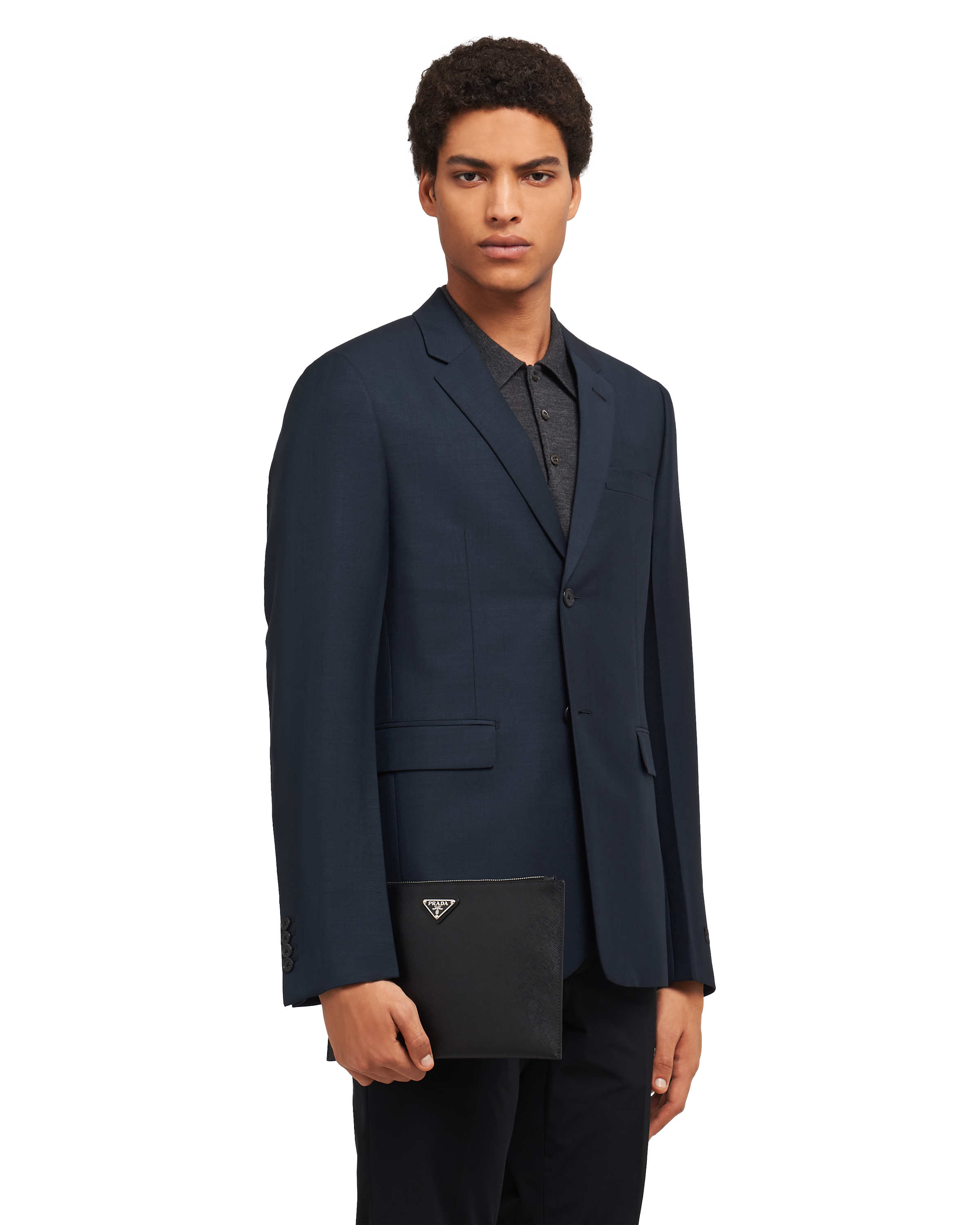 Prada Mini nécessaire em couro Saffiano 2