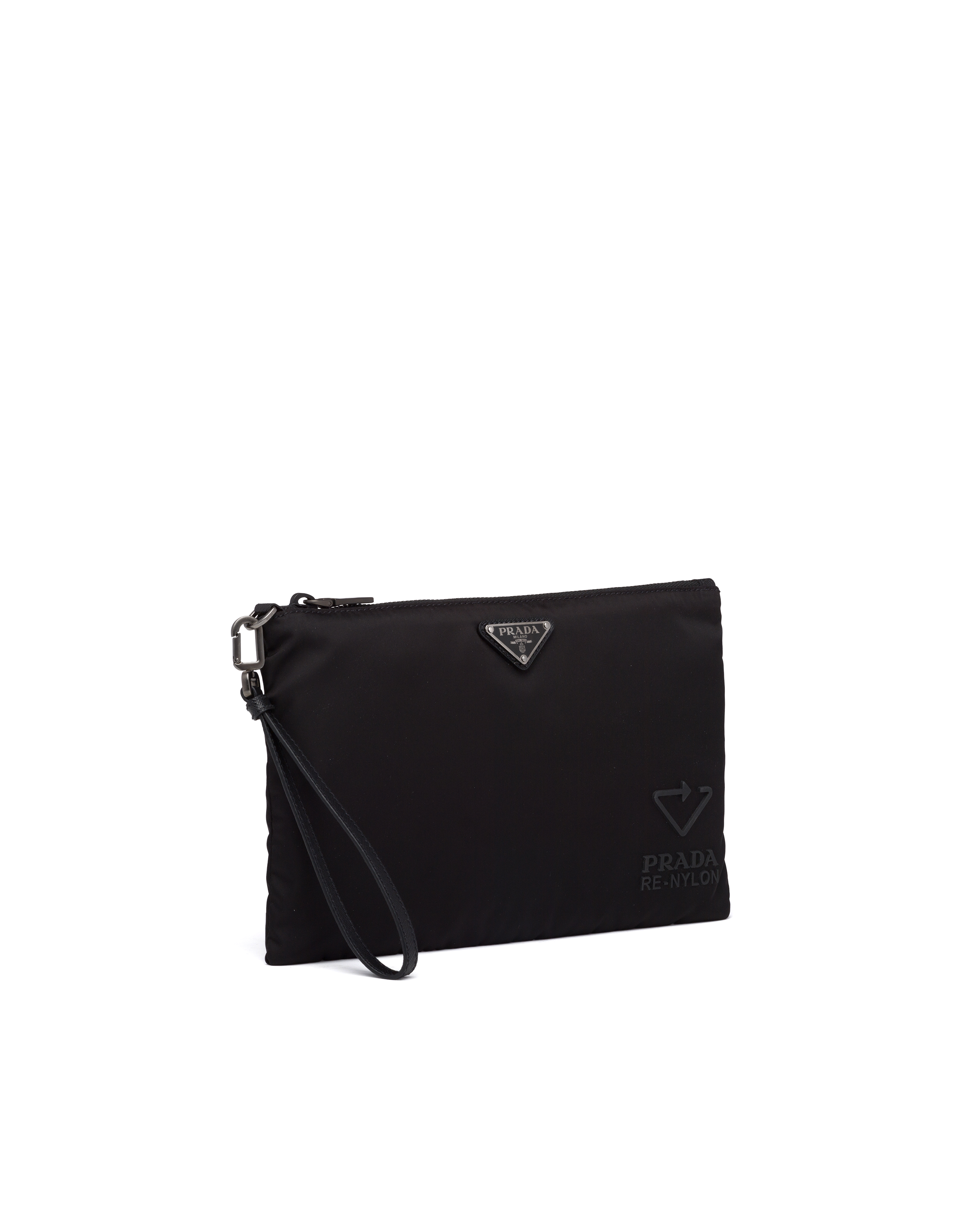 Prada online black pouch