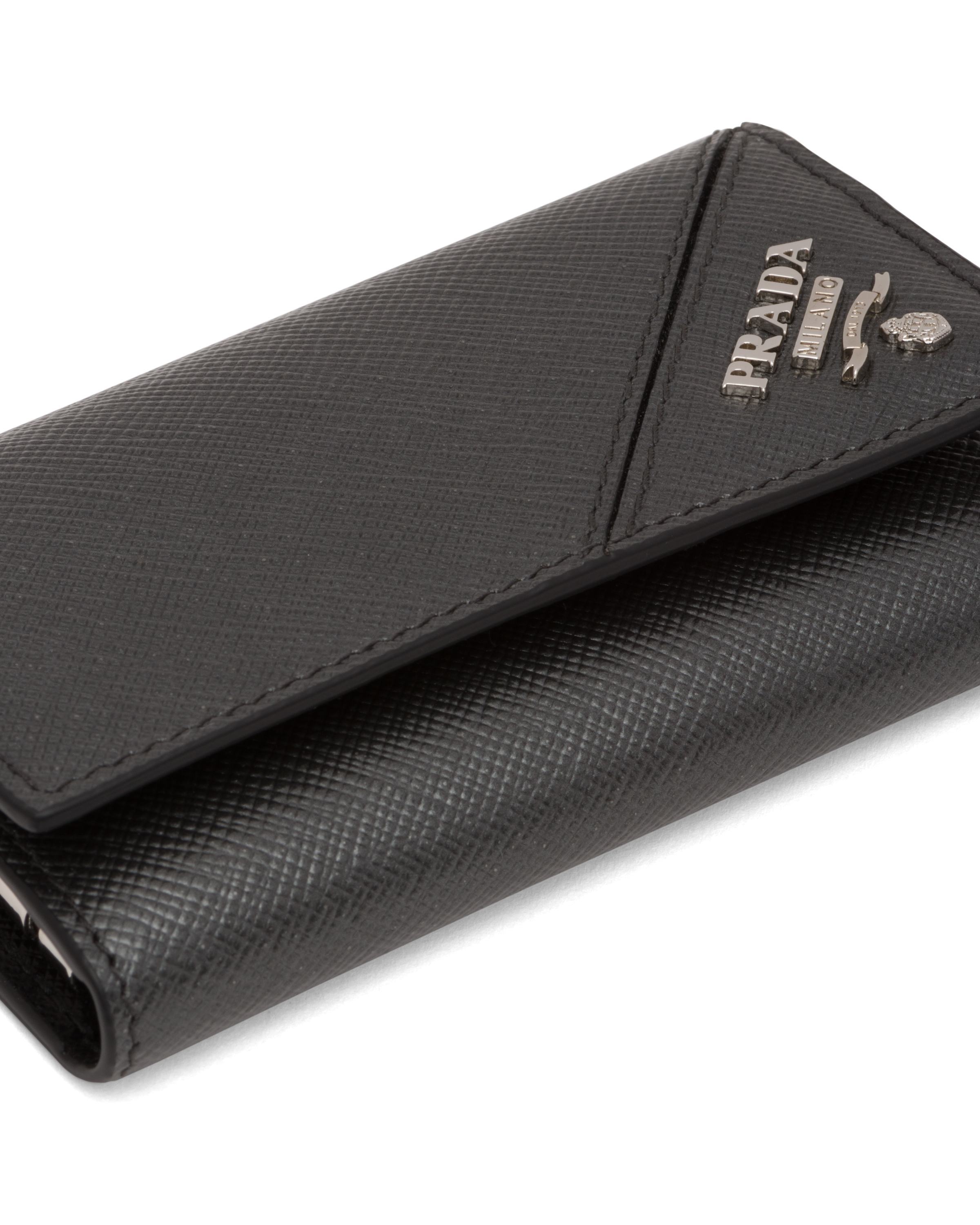 prada checkbook wallet