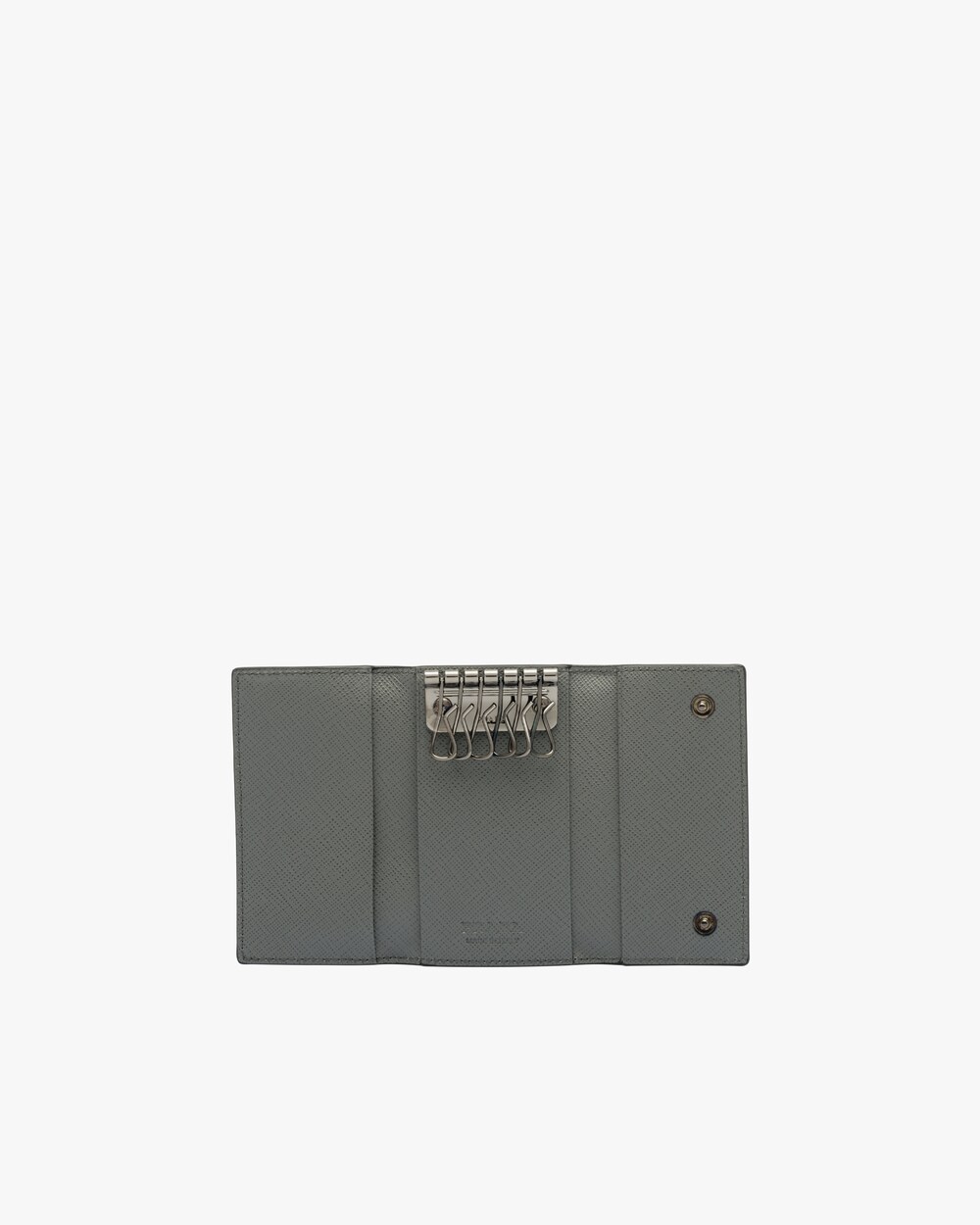 prada saffiano key pouch