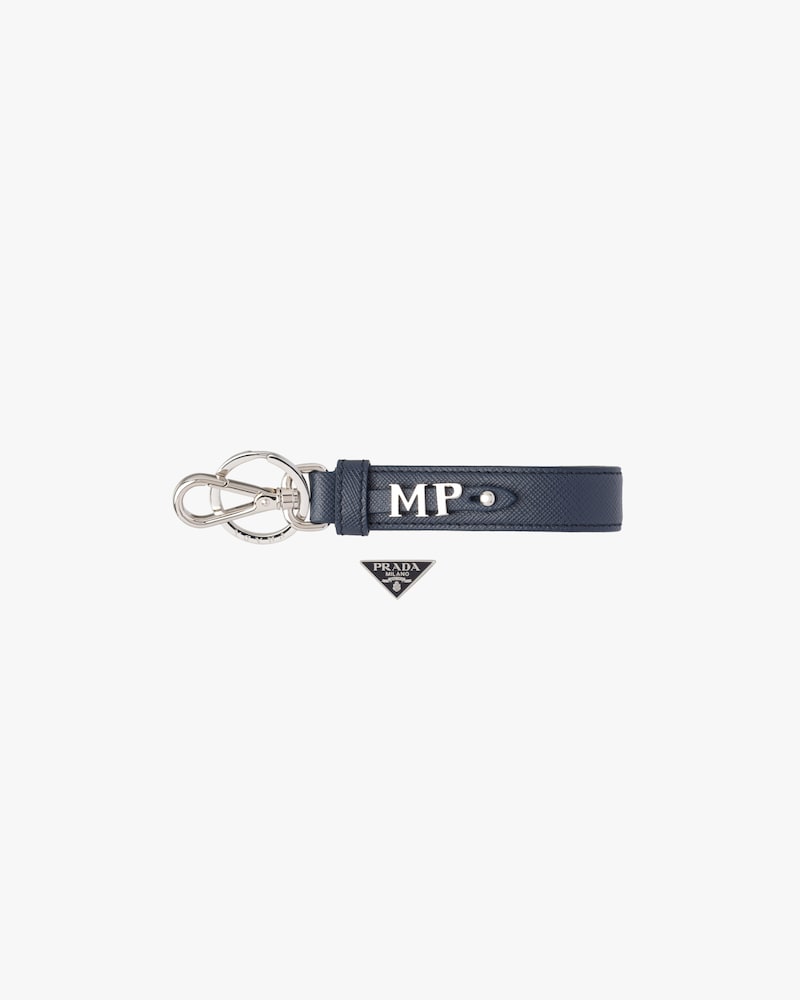 prada letter keychain