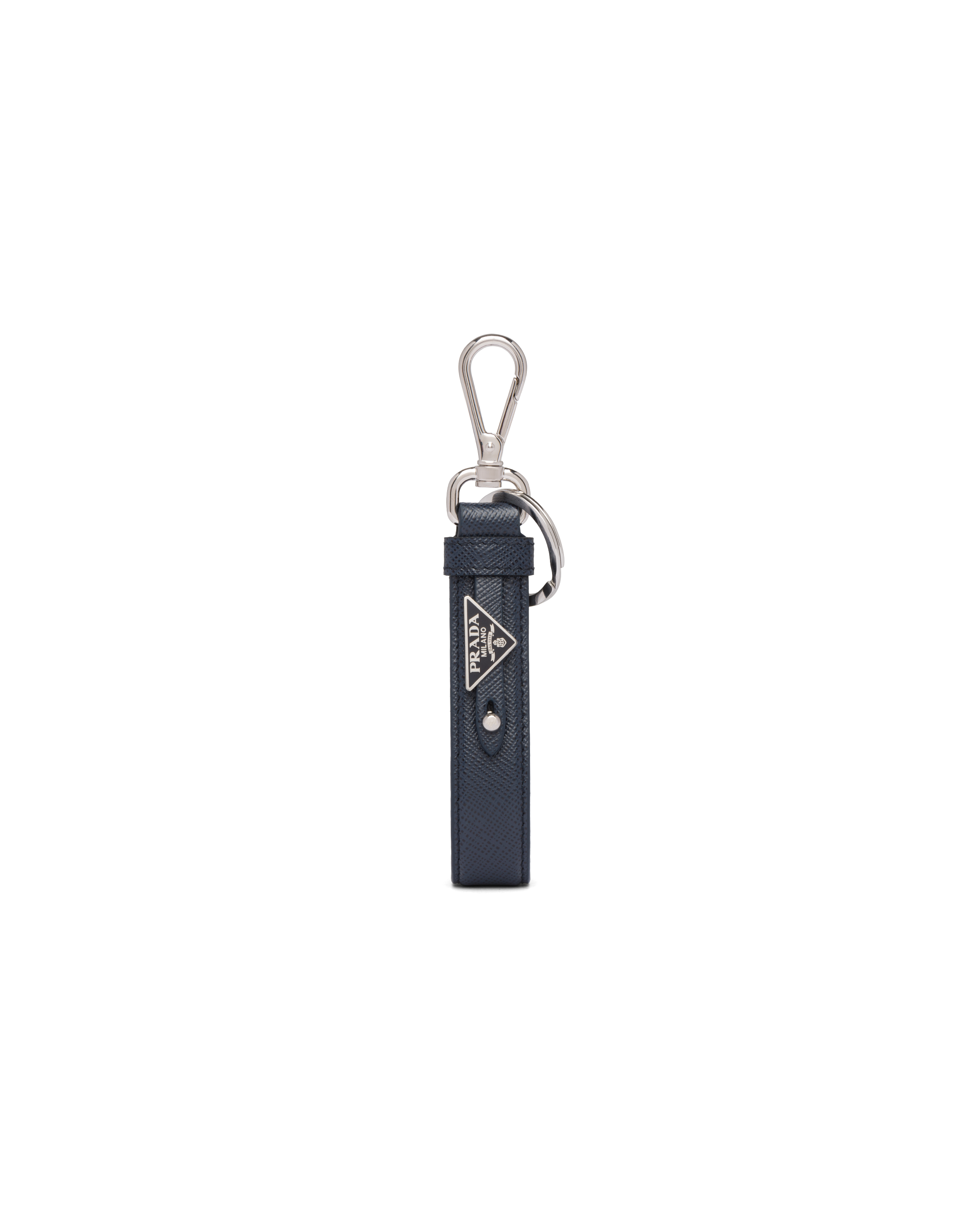 Saffiano Leather Customized Keychain | Prada See more ideas about devil wears prada, devil wears prada outfits, prada.