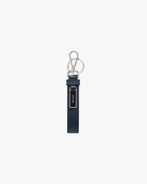 prada saffiano key holder