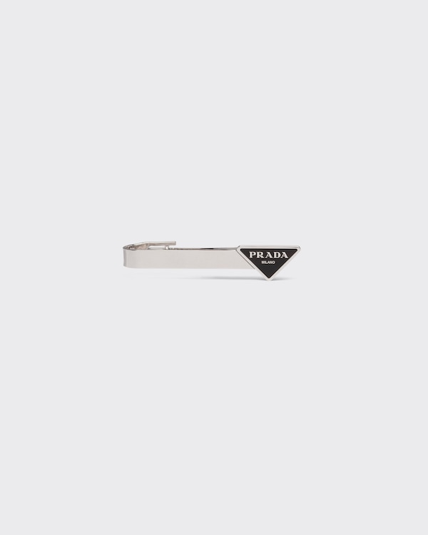 Sterling sliver tie clip - Black Sterling sliver tie clip - Black