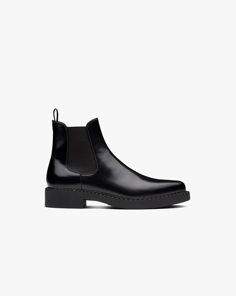 prada leather chelsea boots