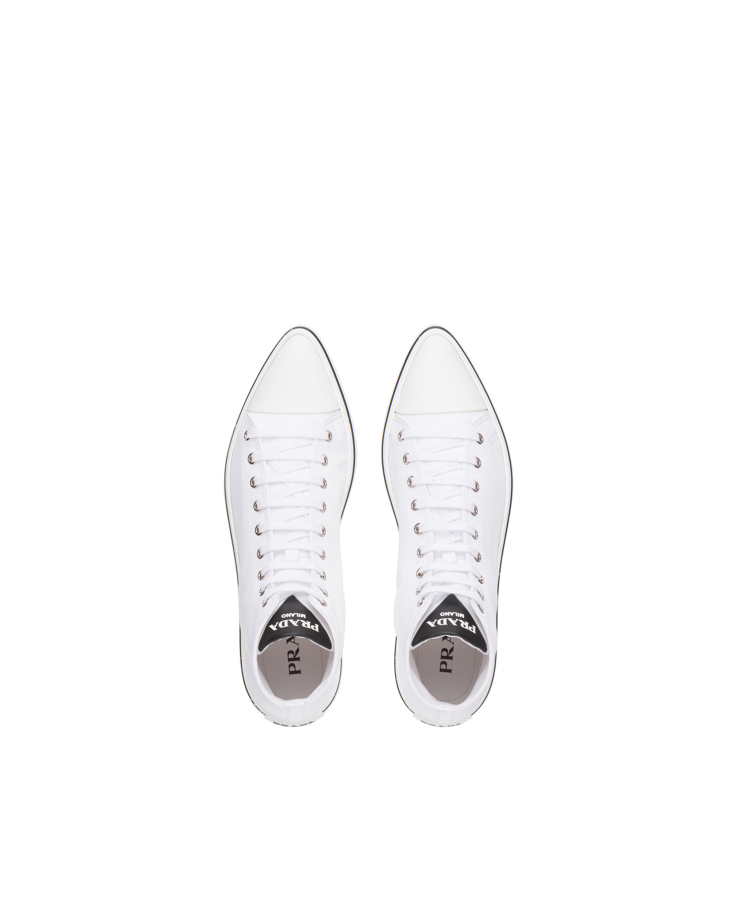prada pointy sneakers