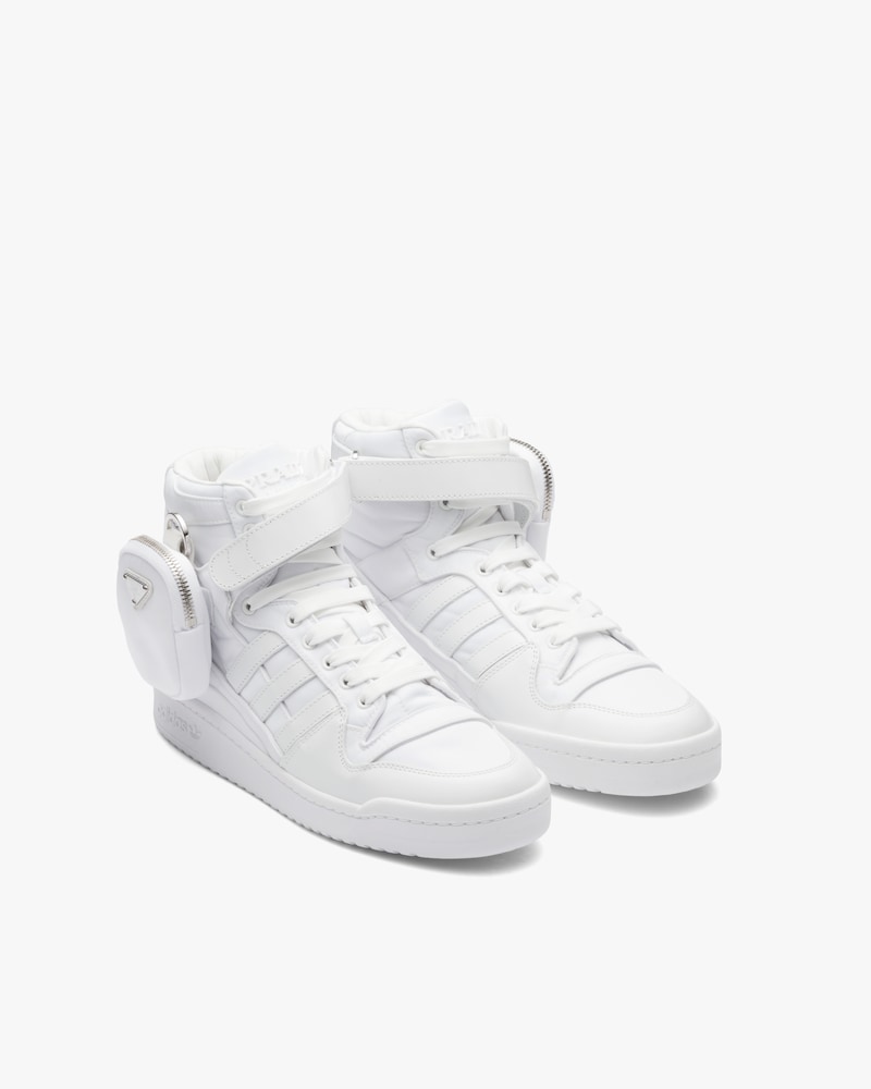 high top adidas with strap