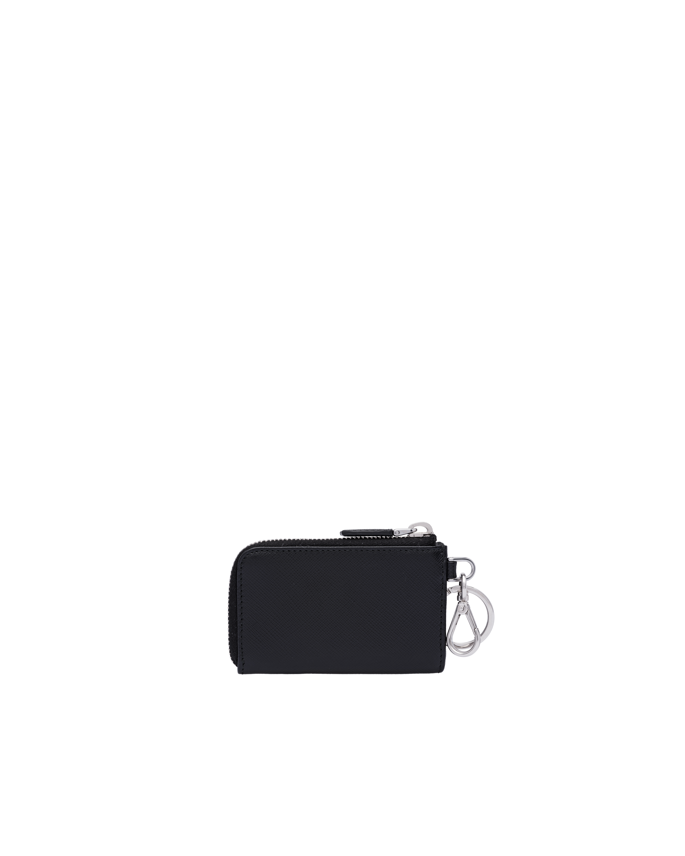 prada saffiano key pouch