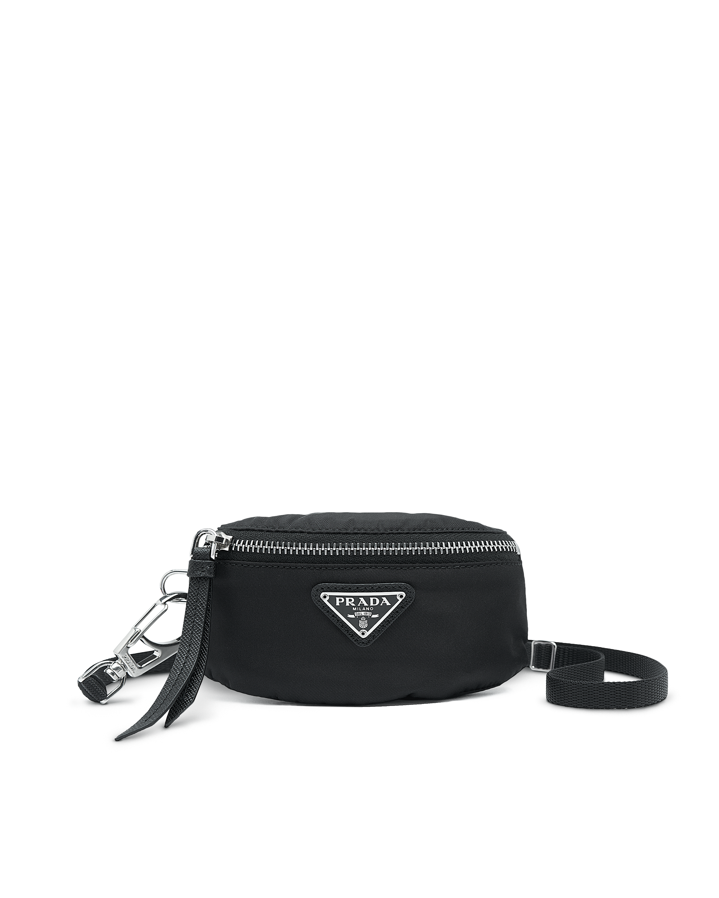 Prada small sales nylon pouch