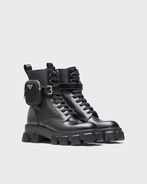 PRADA プラダ モノリス コンバットブーツ | www.jarussi.com.br