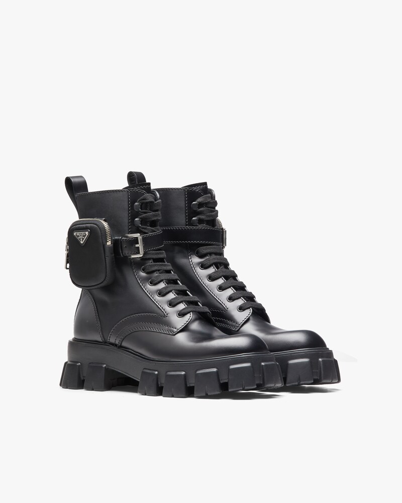 scarpe prada nere uomo