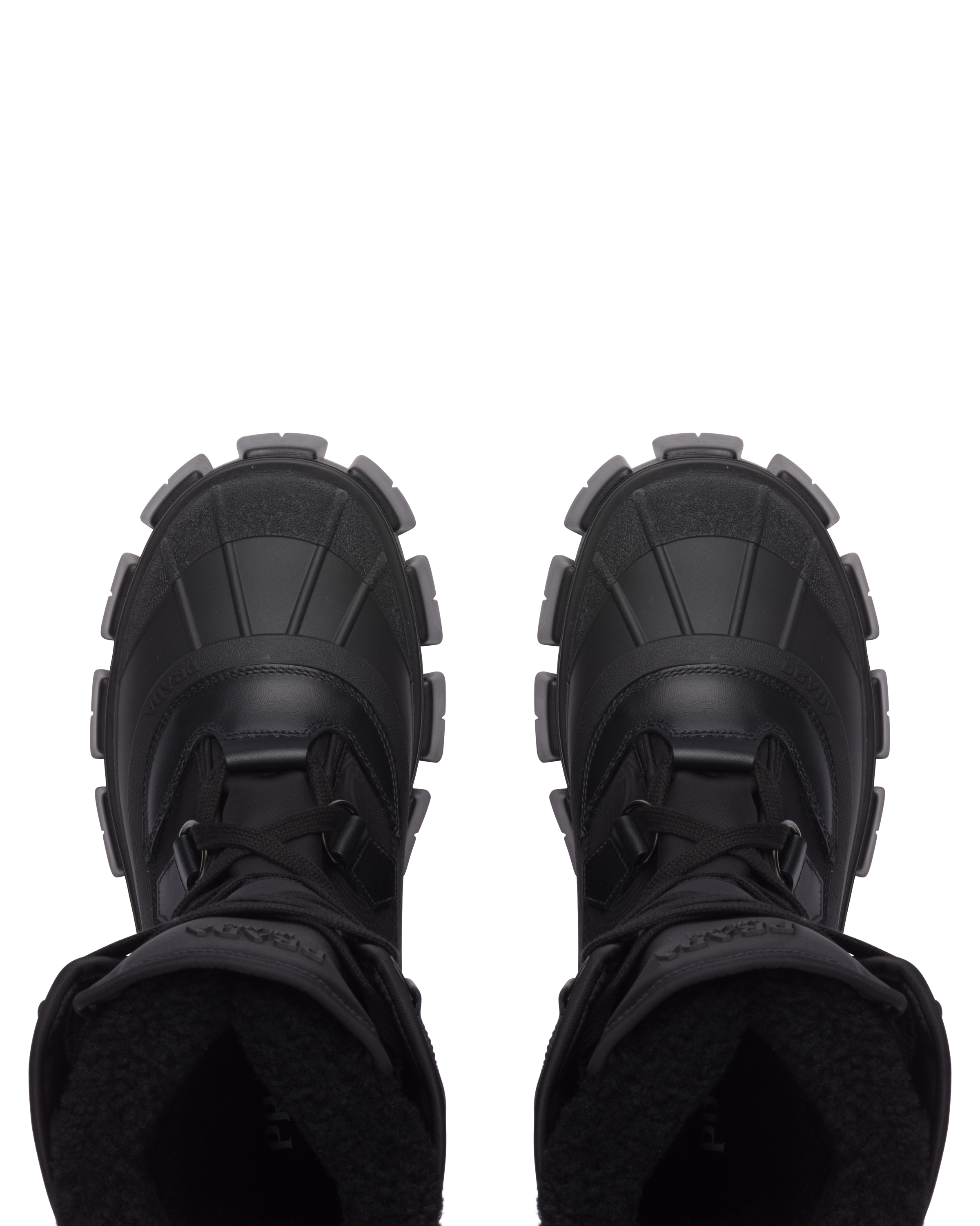 shearling lined hiking boots
