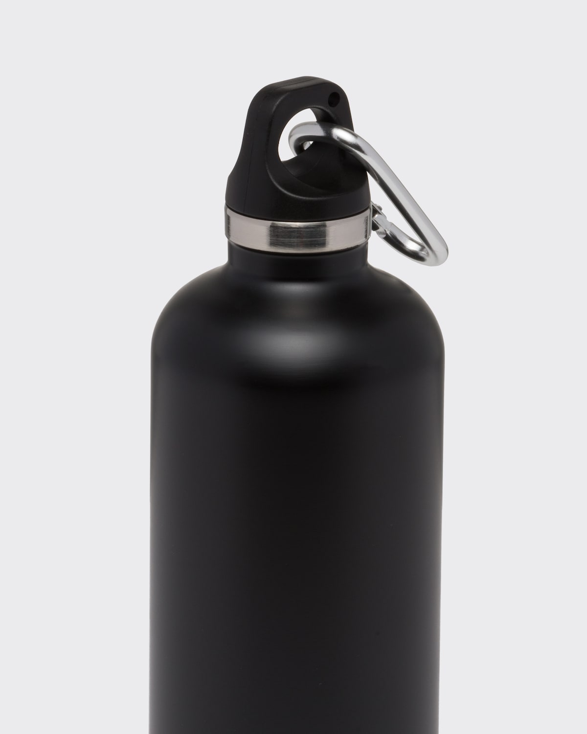Black Stainless Steel Insulated Water Bottle, 500 Ml PRADA