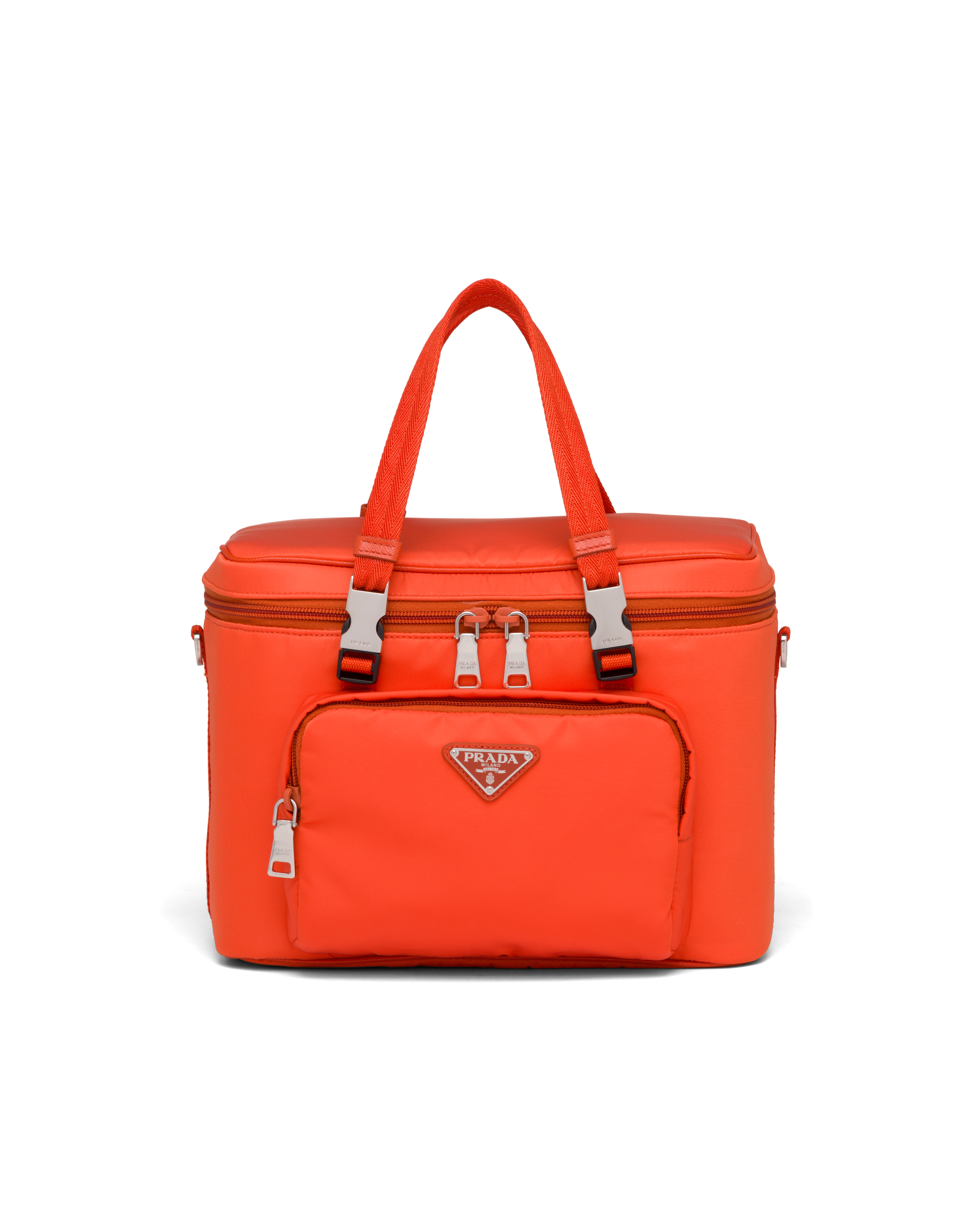 Orange Nylon picnic bag | Prada