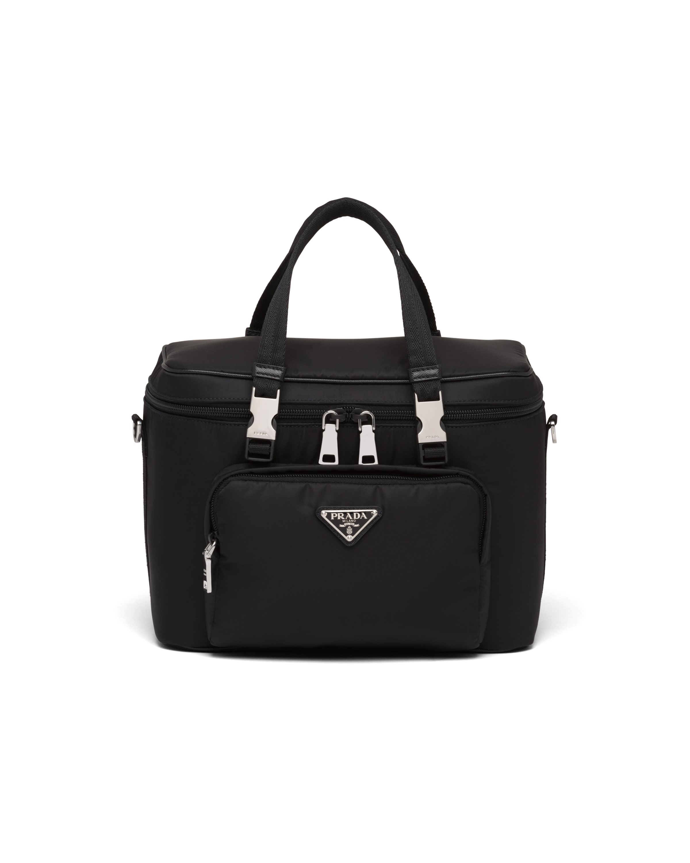 Prada Borsa Da Pic-nic In Re-nylon, , Nero