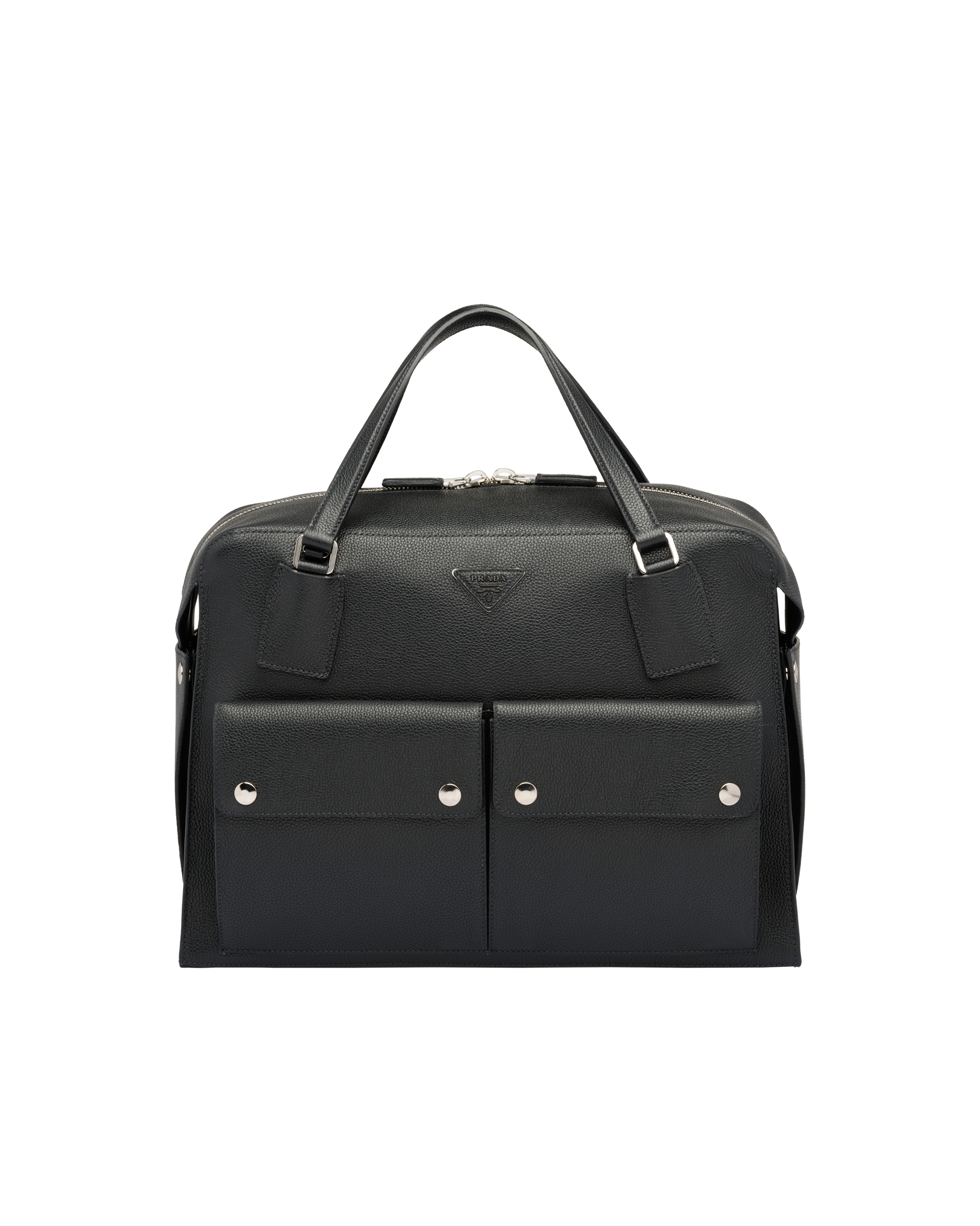 prada leather briefcase