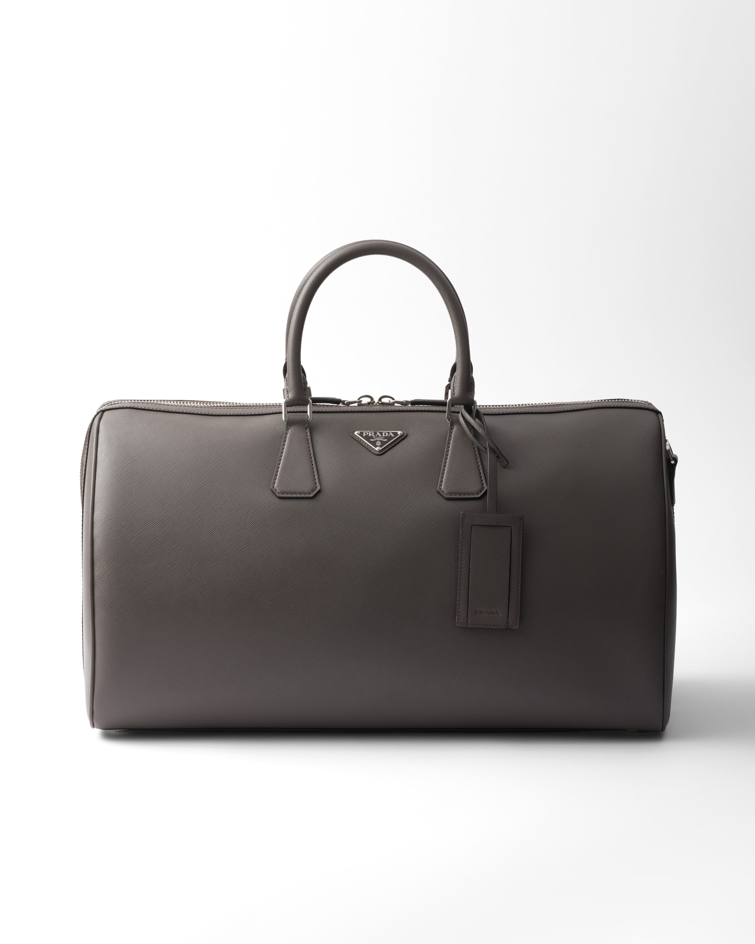 Prada Sac De Sport En Cuir Saffiano, Unisex,