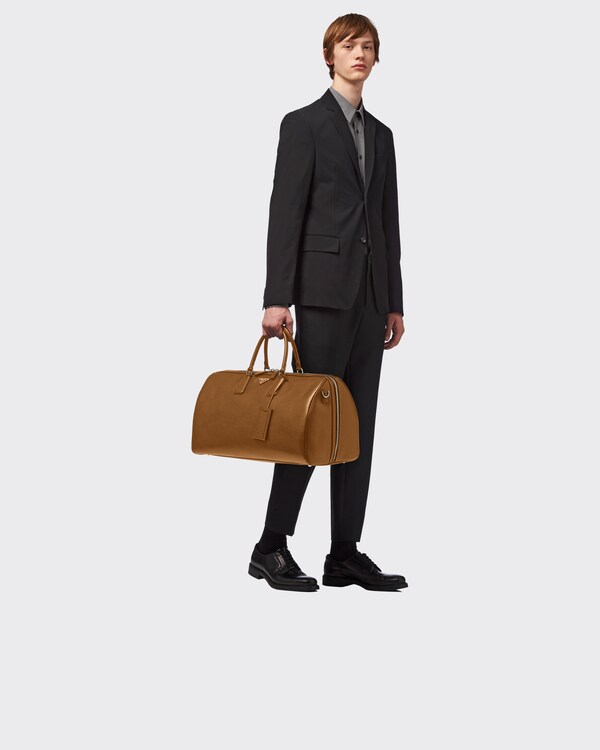 Saffiano Leather Travel Bag Saffiano Leather Travel Bag