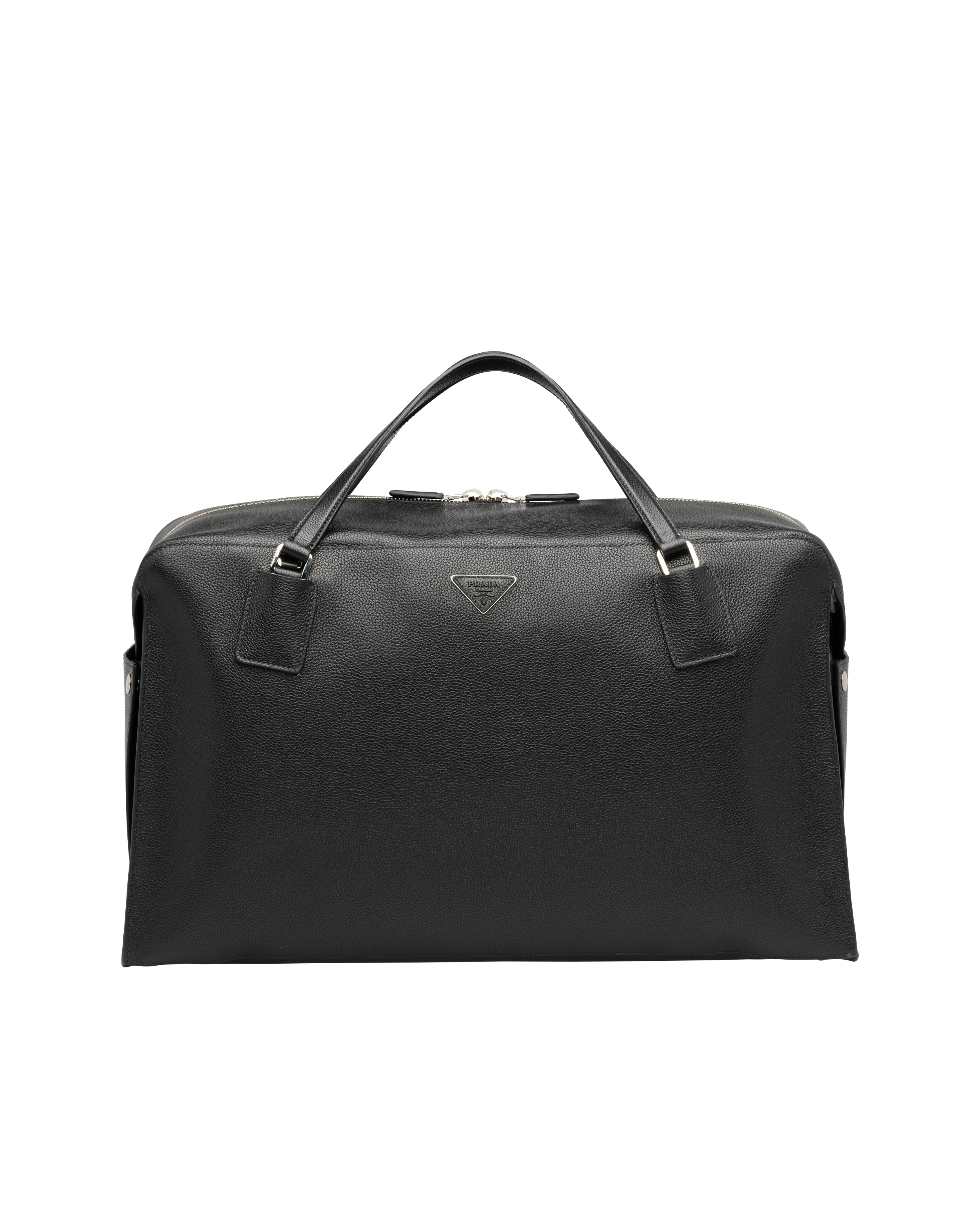 prada leather duffle bag