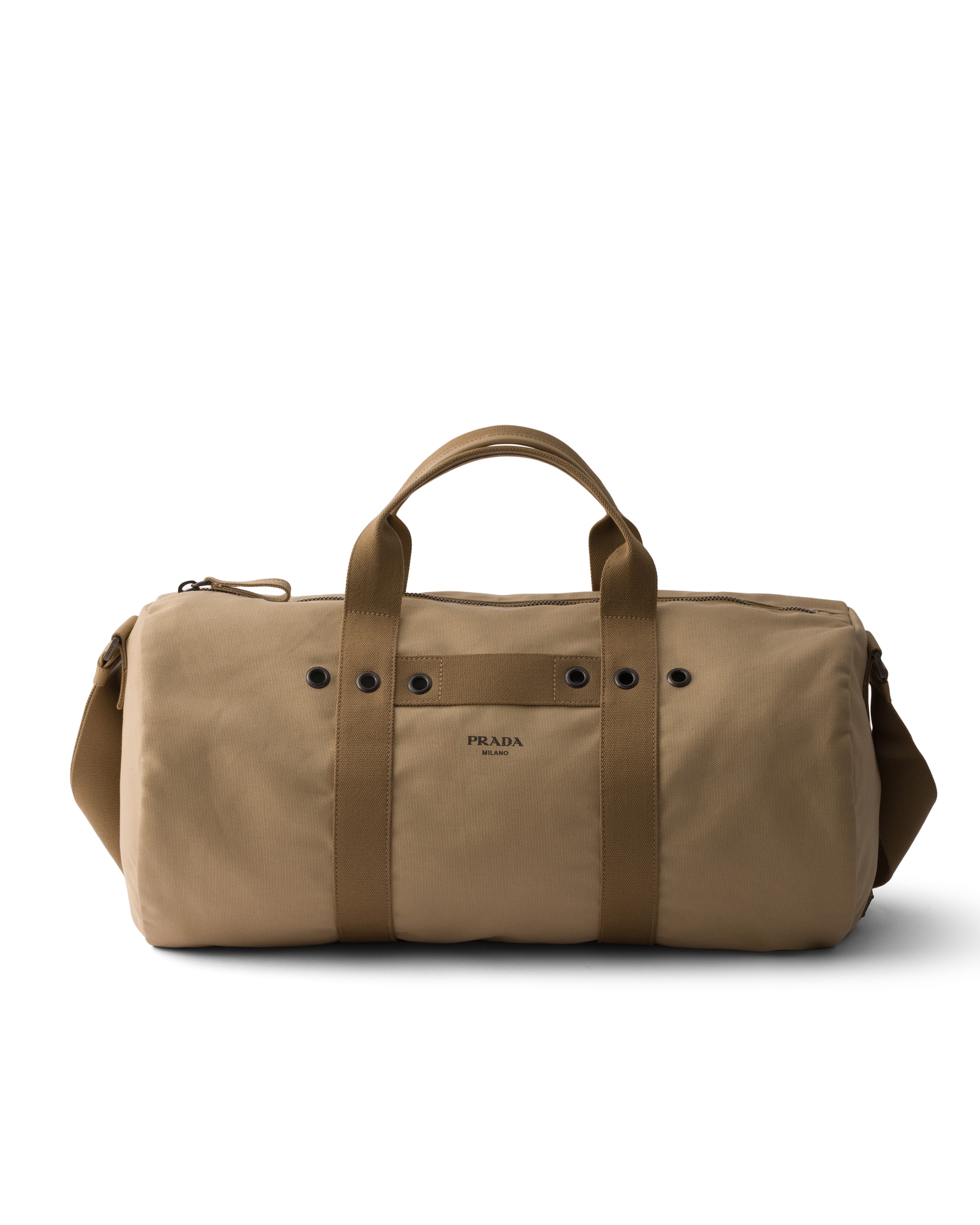 Prada Canvas Duffel Bag