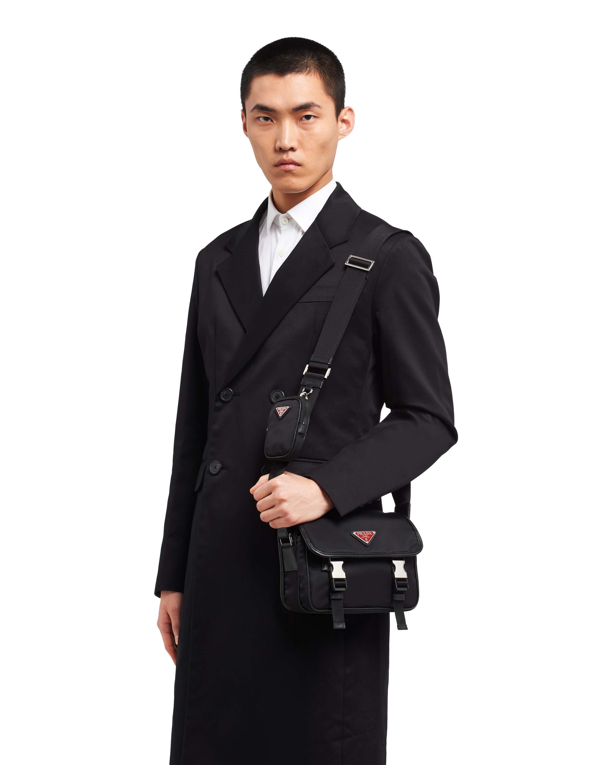 prada nylon body bag