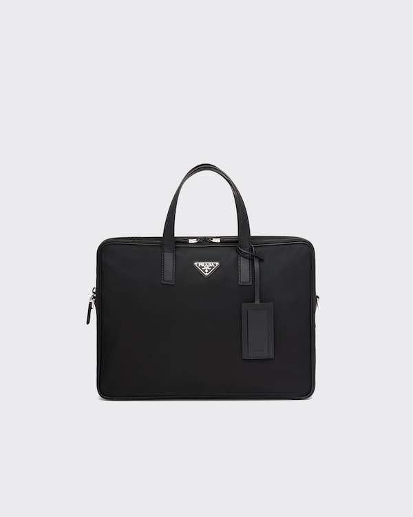 ◆PRADA 最新作◆ナイロン バウレット サッチェルバッグ/Black◆ PRADA QUILTING NYLON CHAIN SHOULDER BAG MADE IN ITALY/プラダ