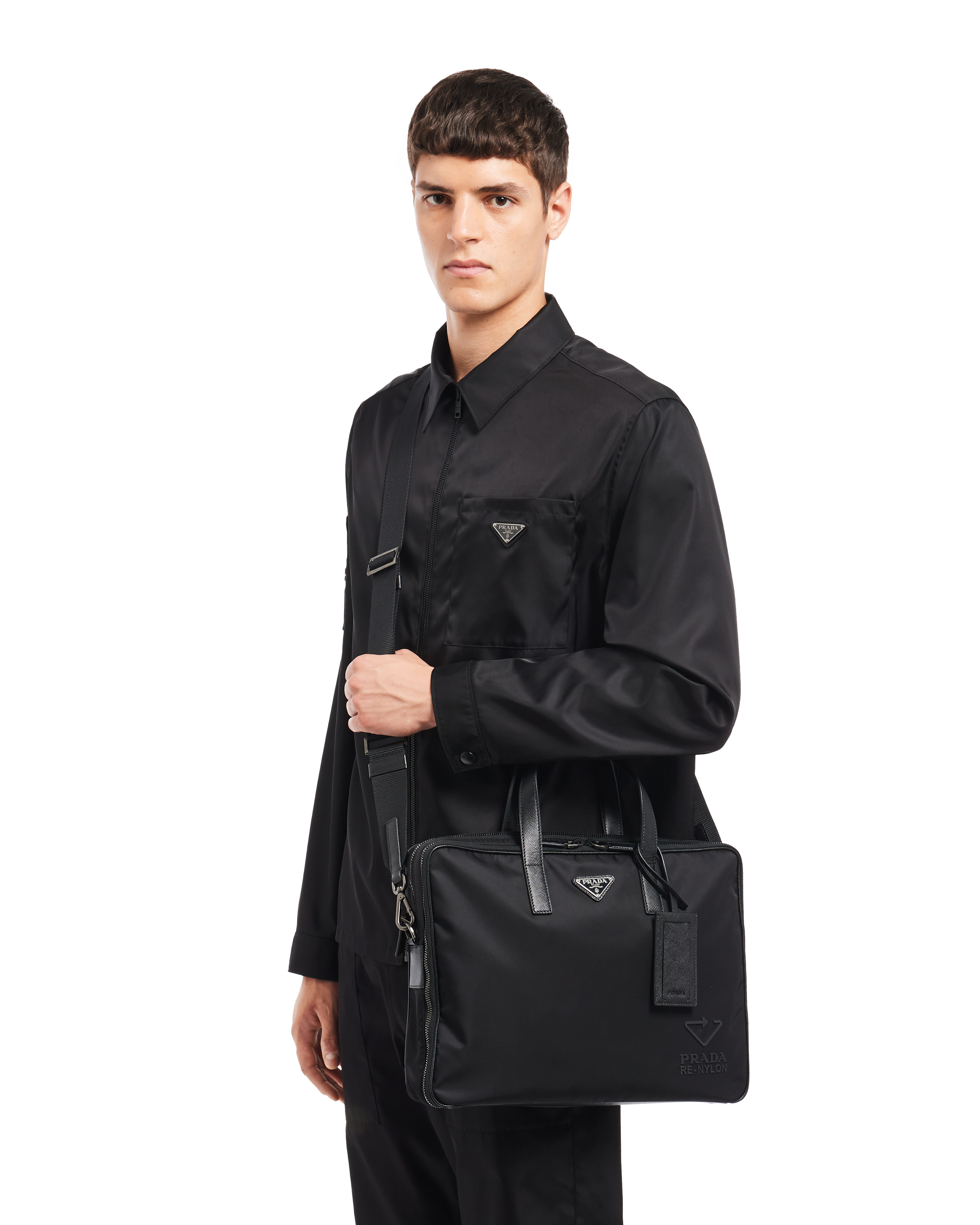 prada polyester bag