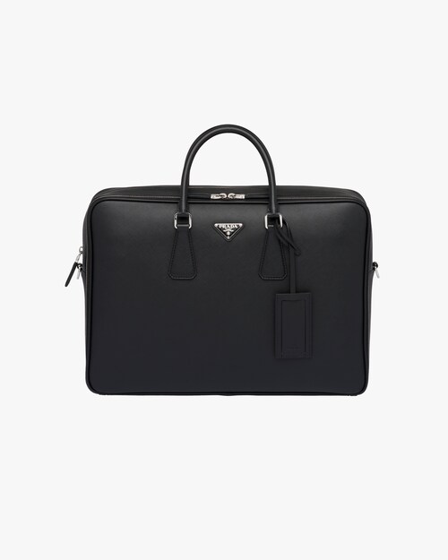 prada saffiano briefcase