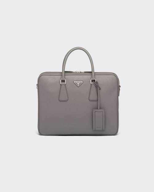 Prada Saffiano Leather Work Bag 1