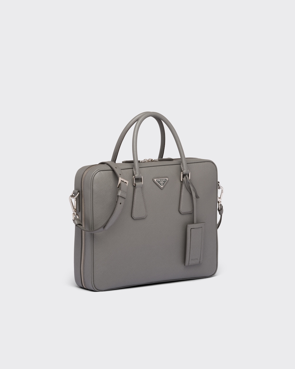 grey work bag