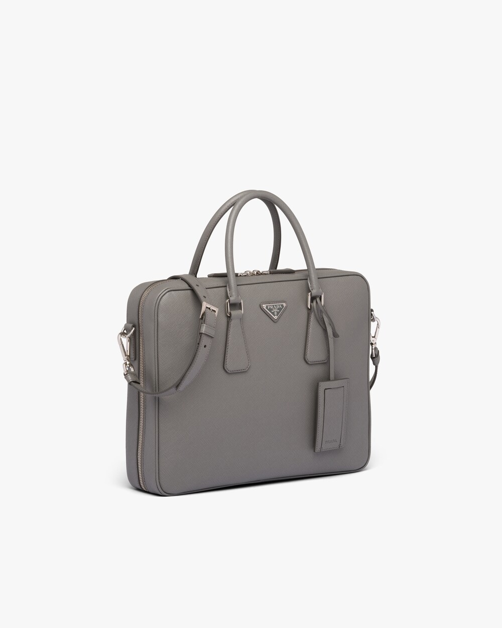 prada saffiano leather briefcase