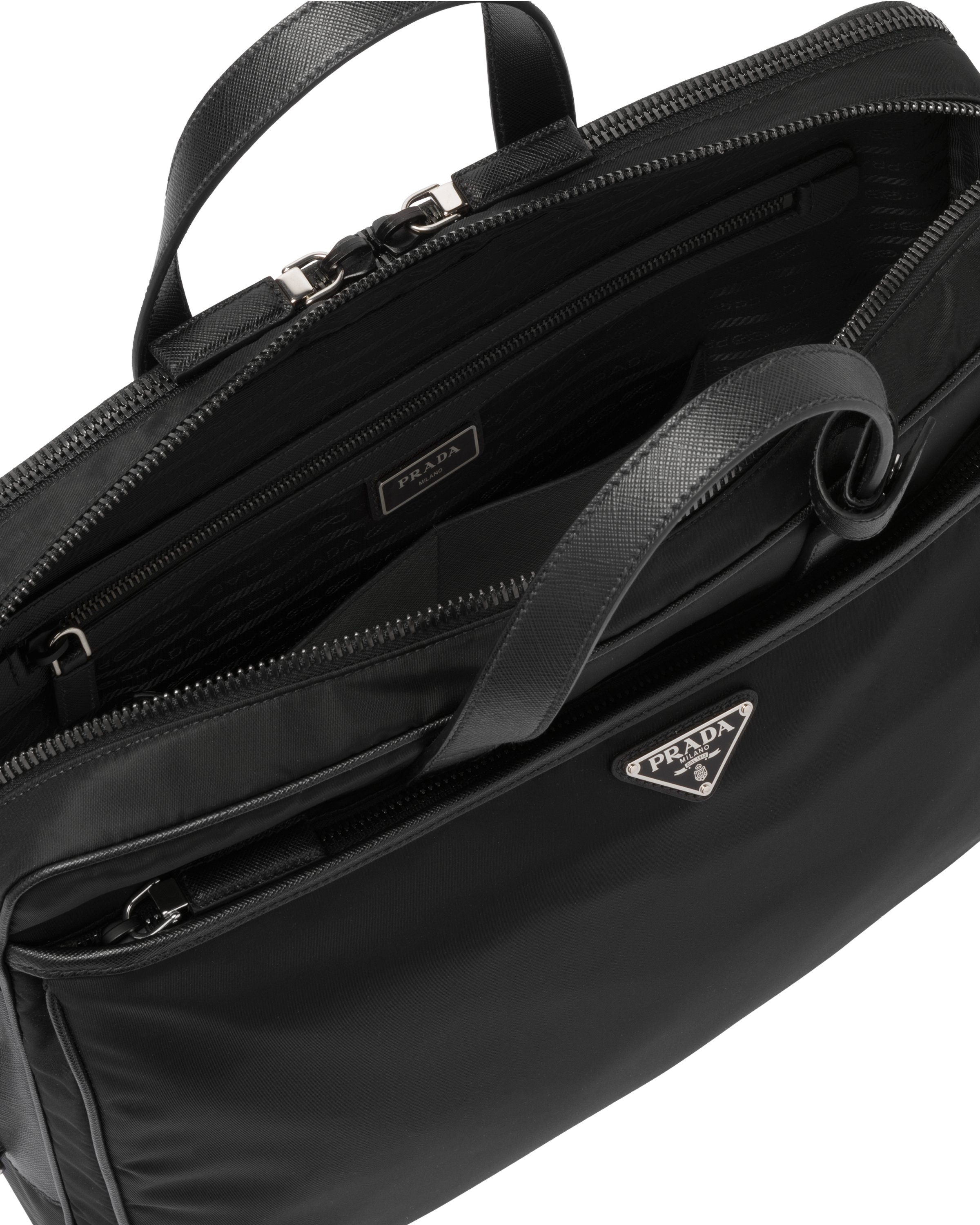 prada nylon laptop bag