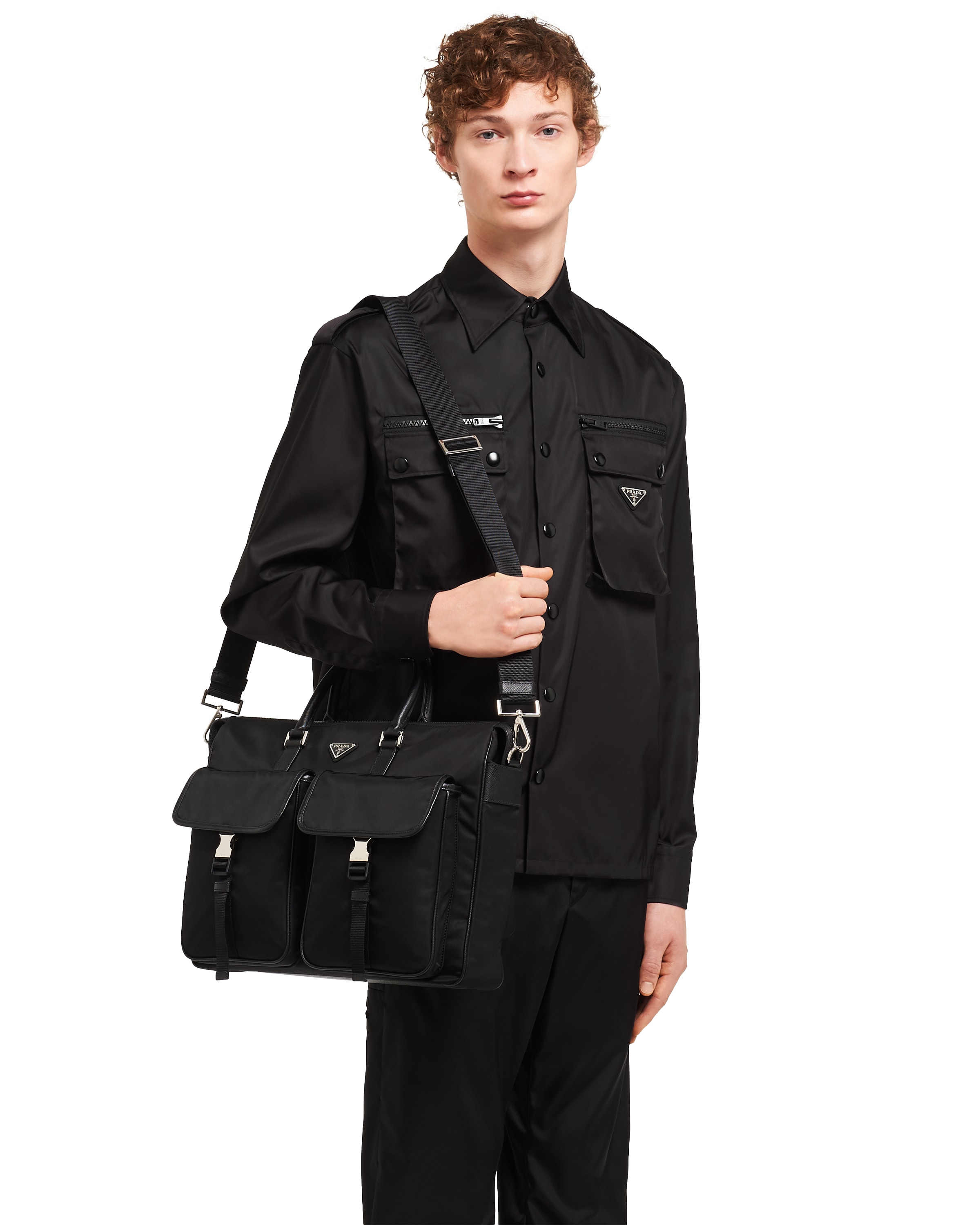 Nylon Briefcase Prada