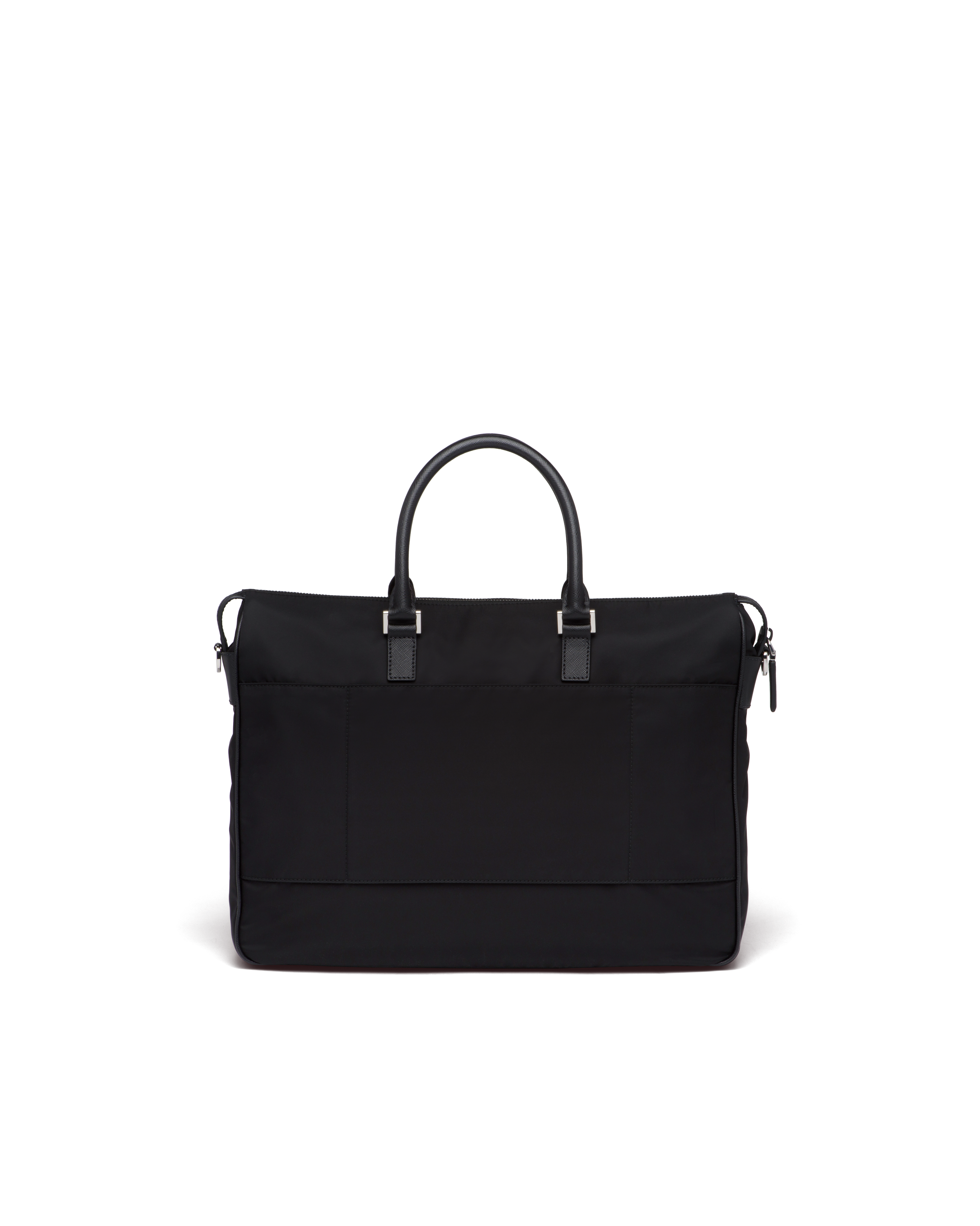 Black Nylon Briefcase Prada
