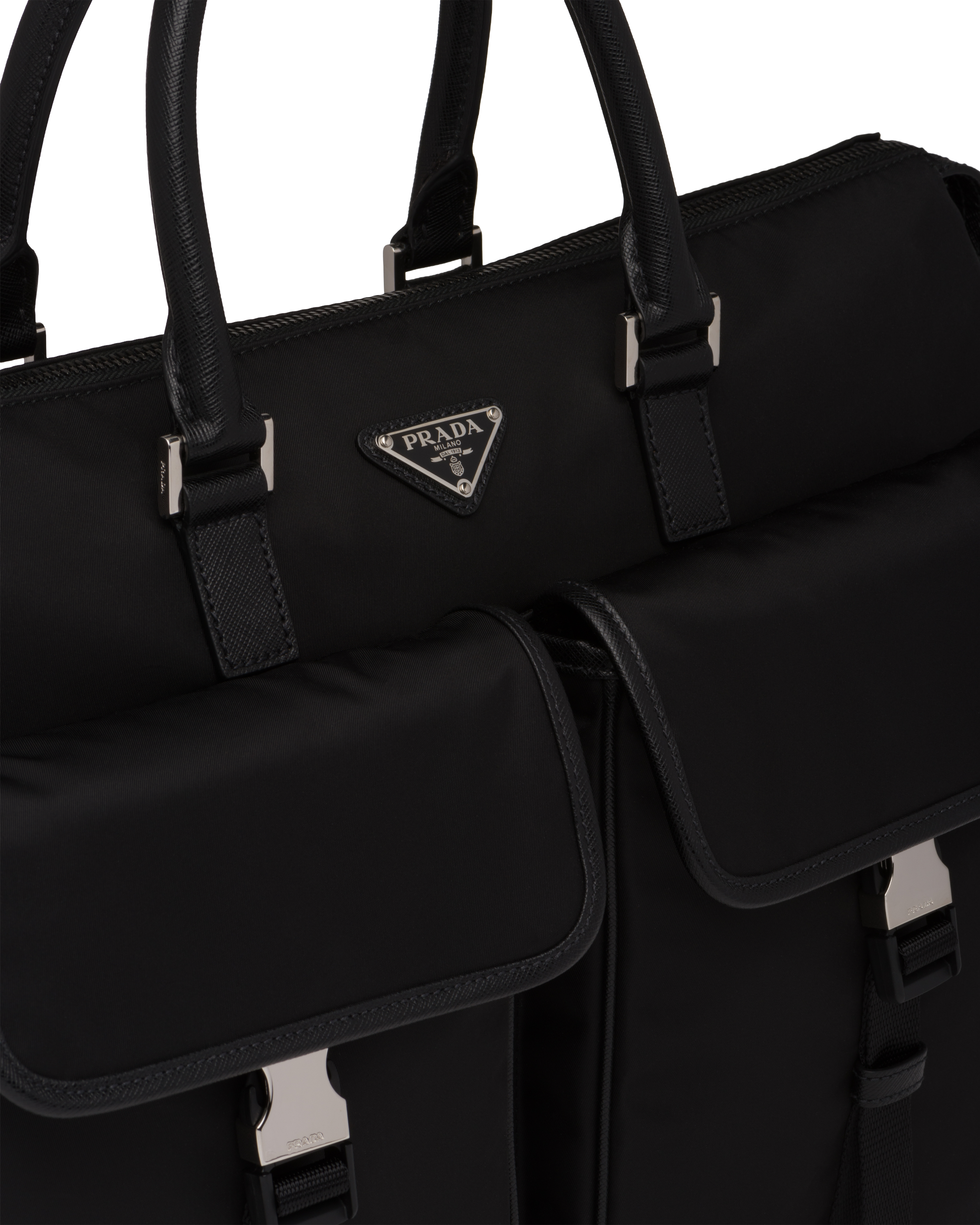 prada briefcase nylon