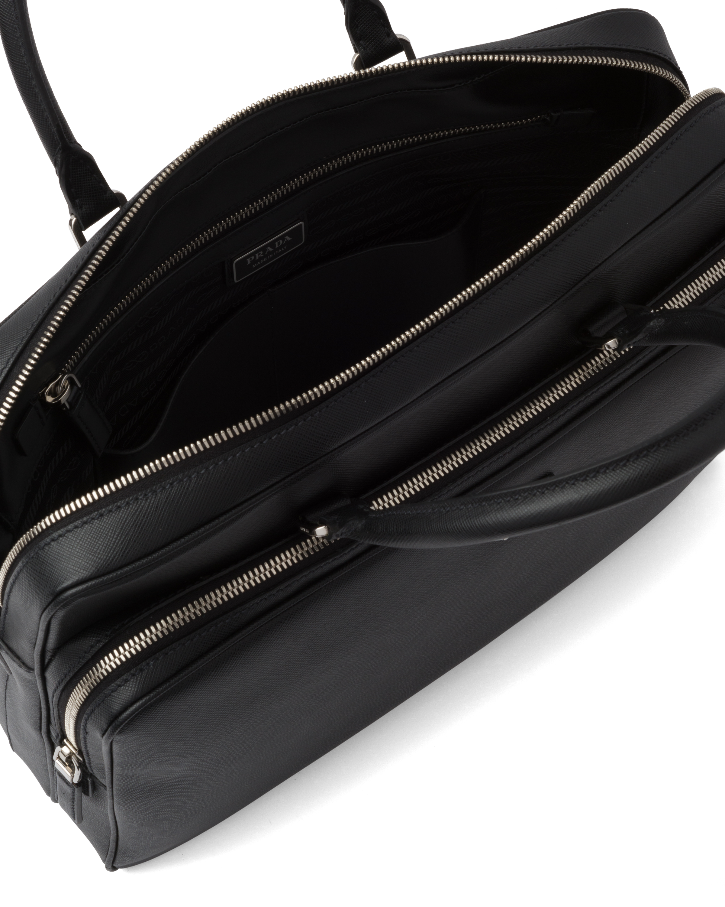 Prada Saffiano leather briefcase 5