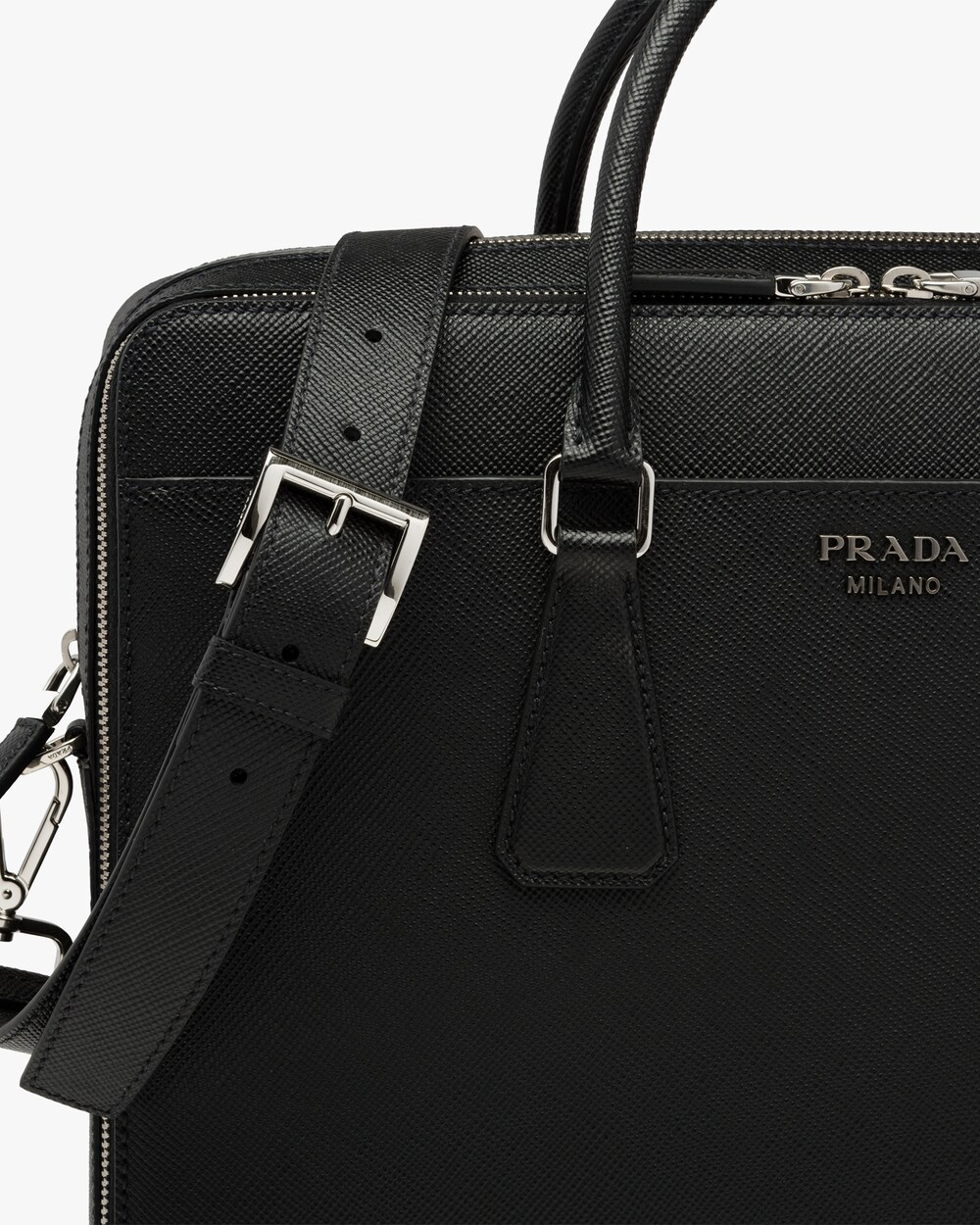prada saffiano leather briefcase