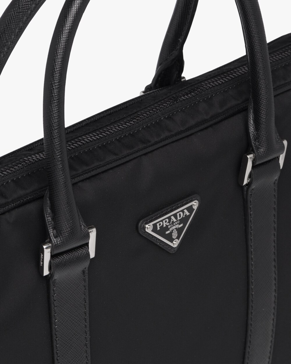 prada nylon briefcase