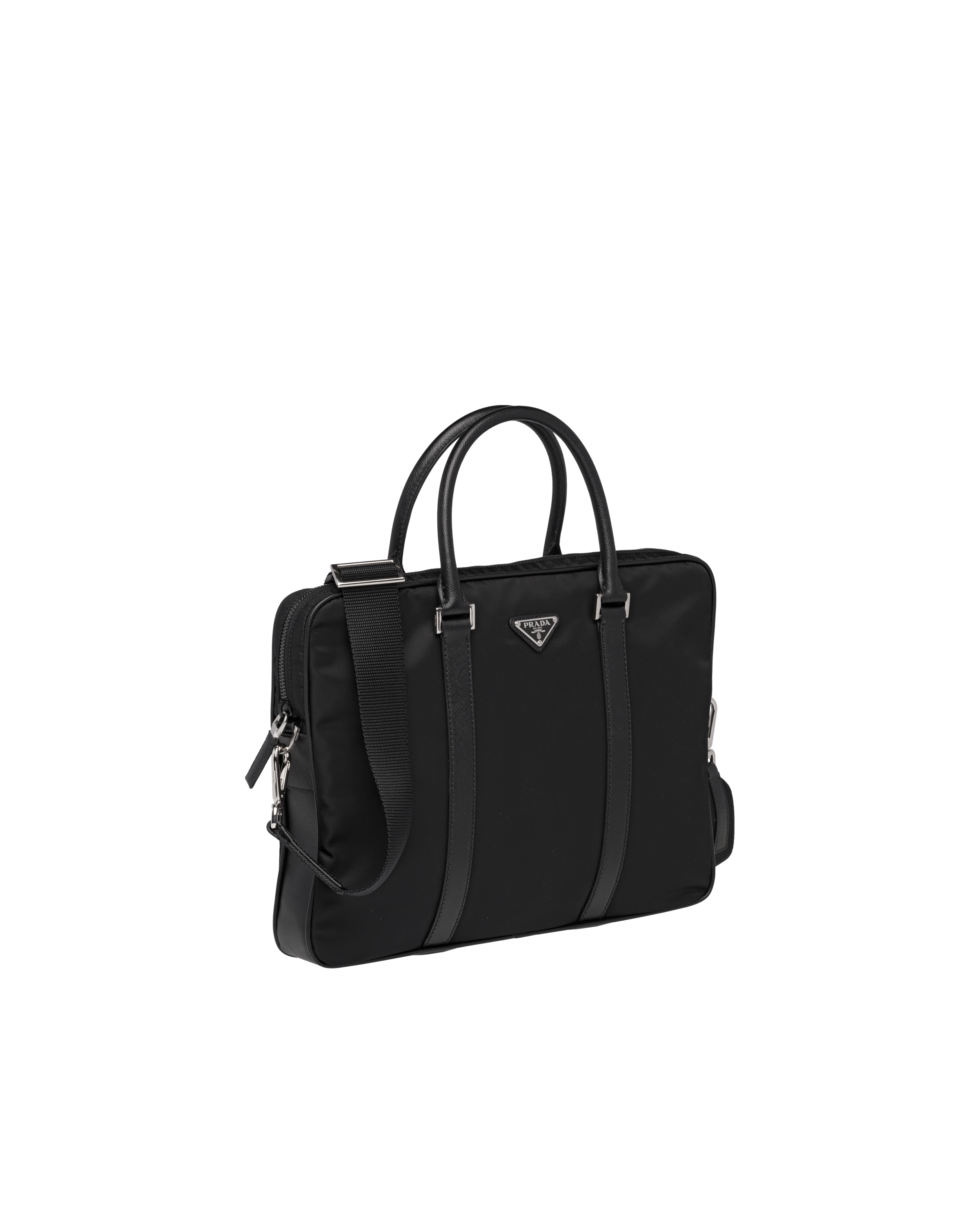 Black Nylon Briefcase | Prada