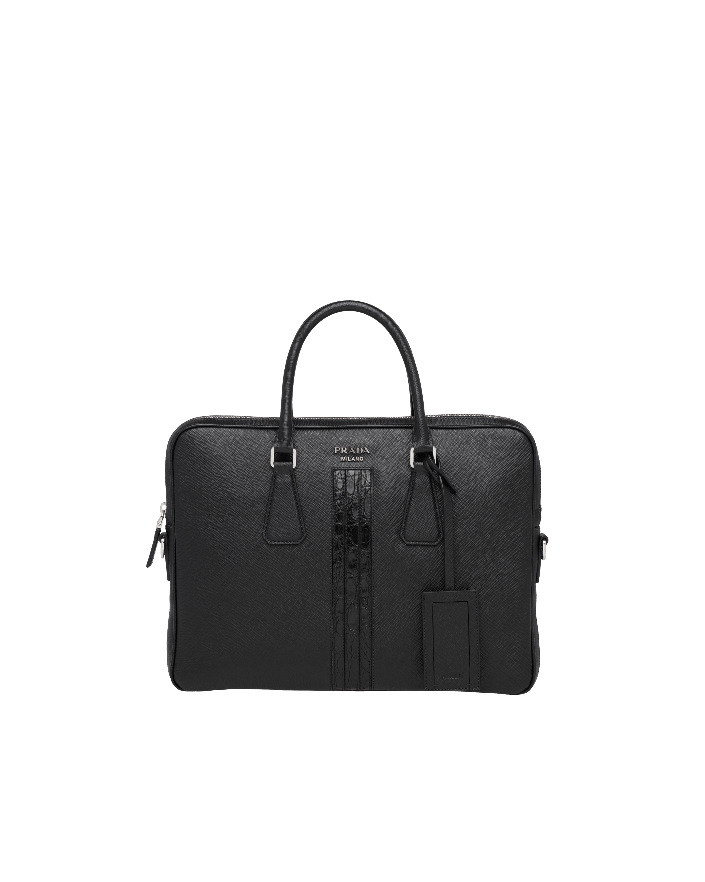 Saffiano Leather Work Bag