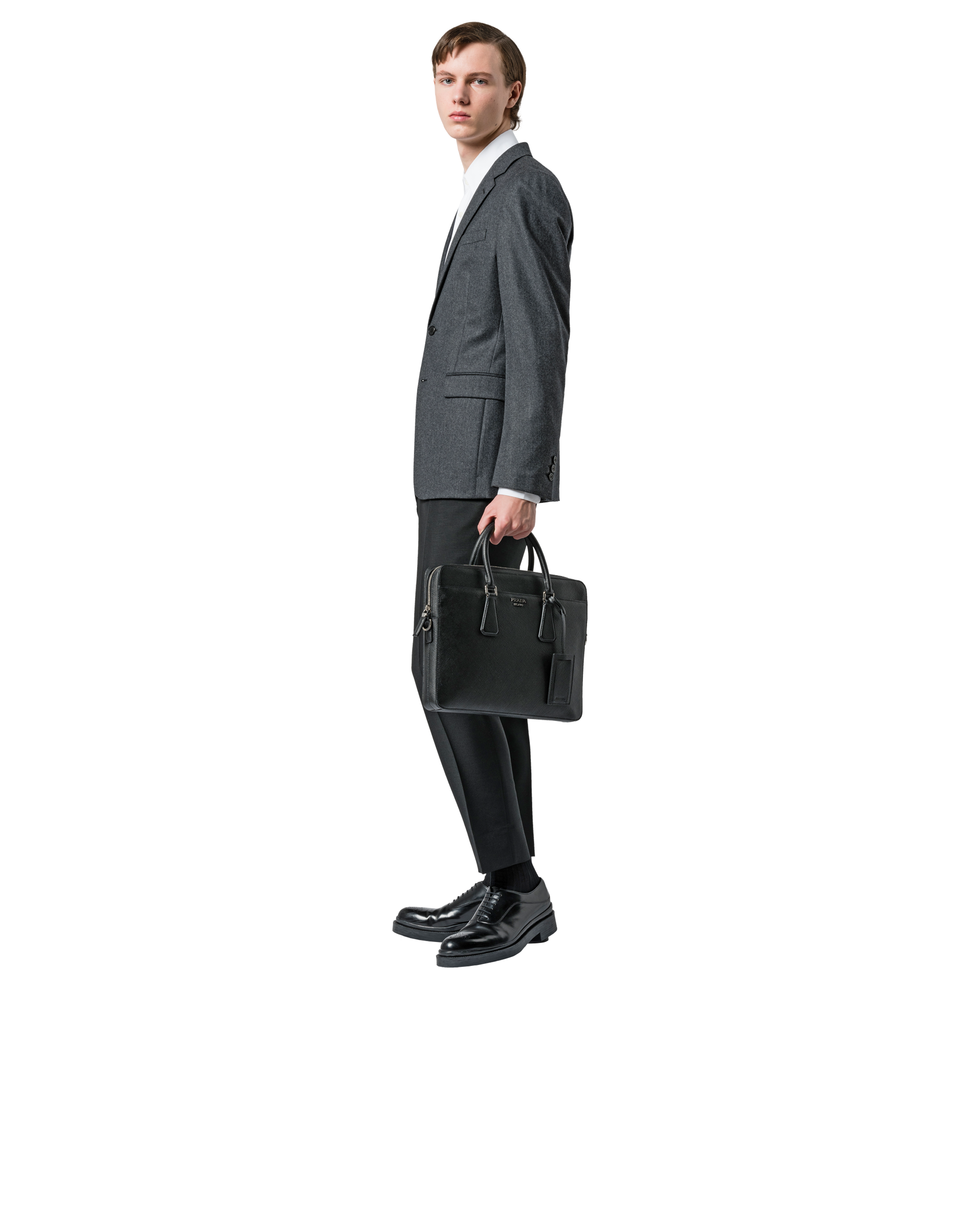 Prada briefcase sale clearance